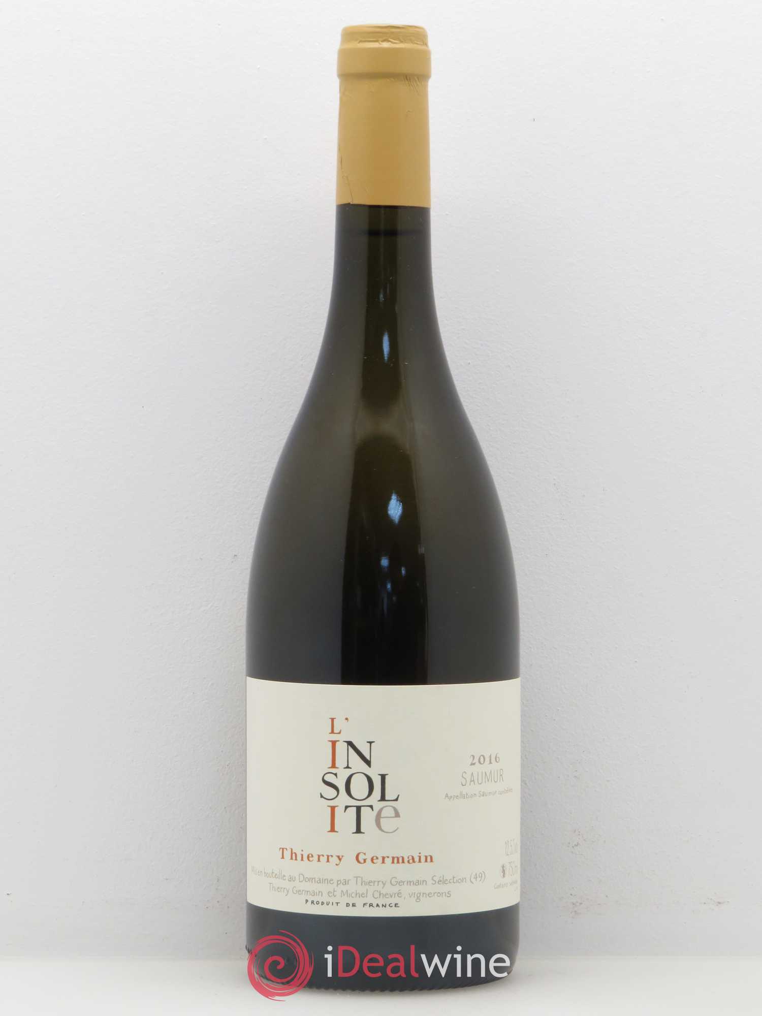 Saumur Insolite Domaine des Roches Neuves - Thierry Germain (sans prix de réserve) 2016 - Lot de 1 bouteille - 0