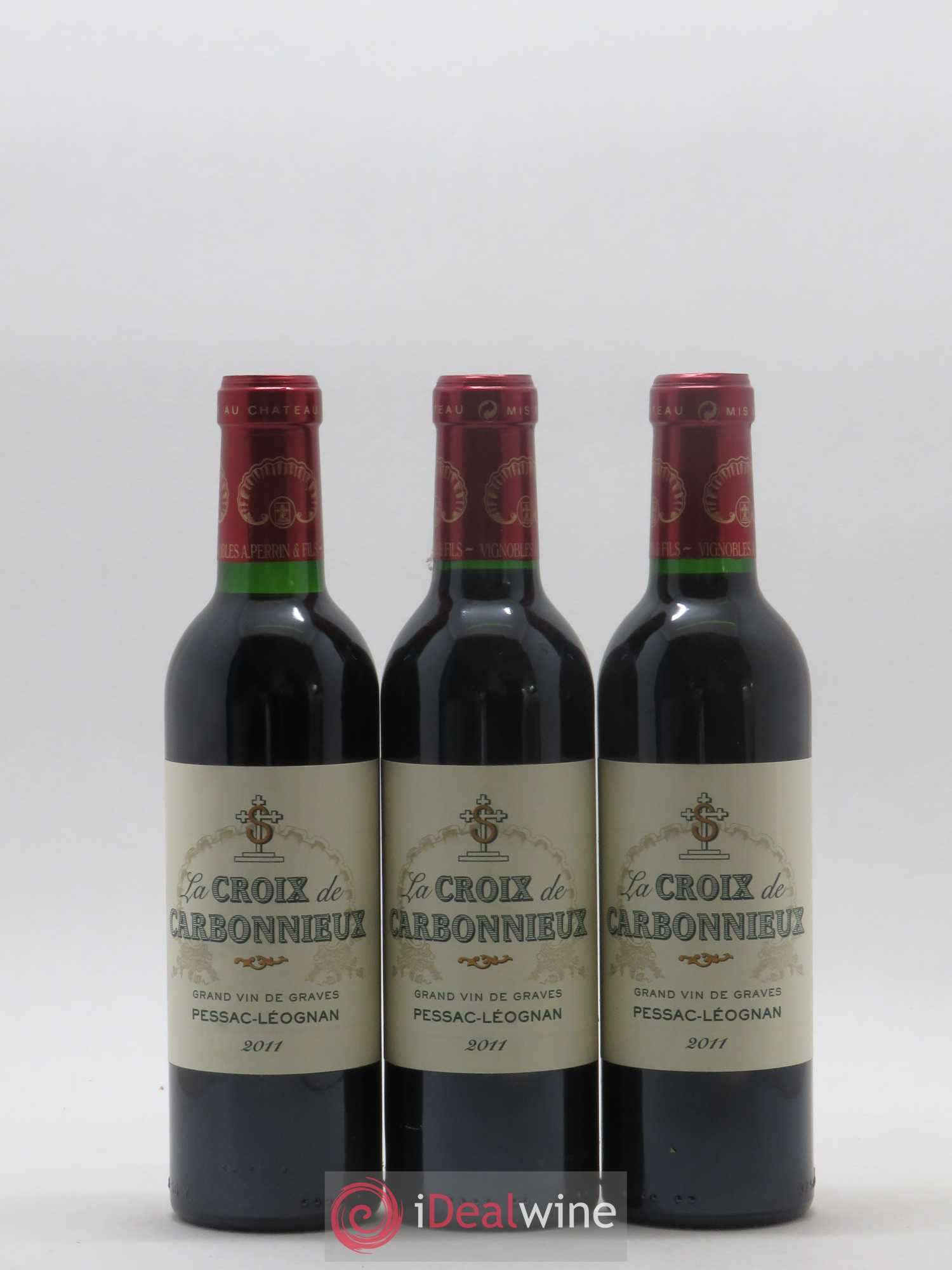 La Croix de Carbonnieux  (no reserve) 2011 - Lot of 12 half-bottles - 3