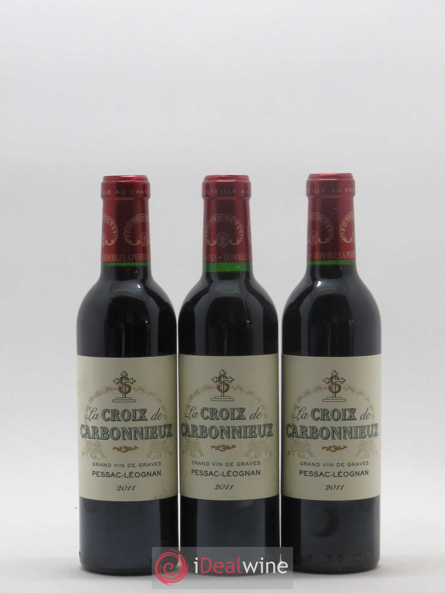 La Croix de Carbonnieux  (no reserve) 2011 - Lot of 12 half-bottles - 4