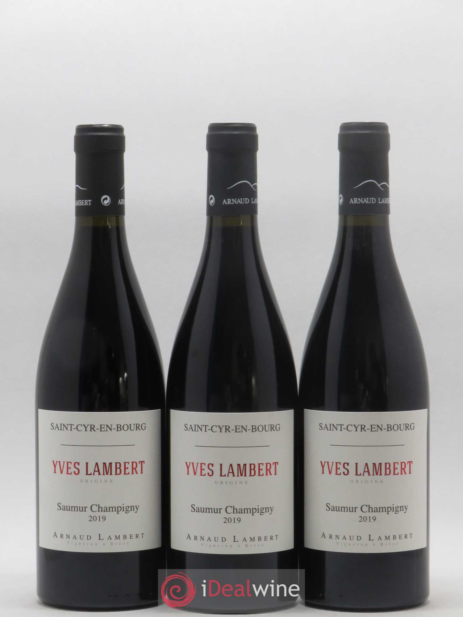 Saumur-Champigny Yves Lambert Domaine Arnaud Lambert (sans prix de réserve) 2019 - Lot de 3 bouteilles - 0