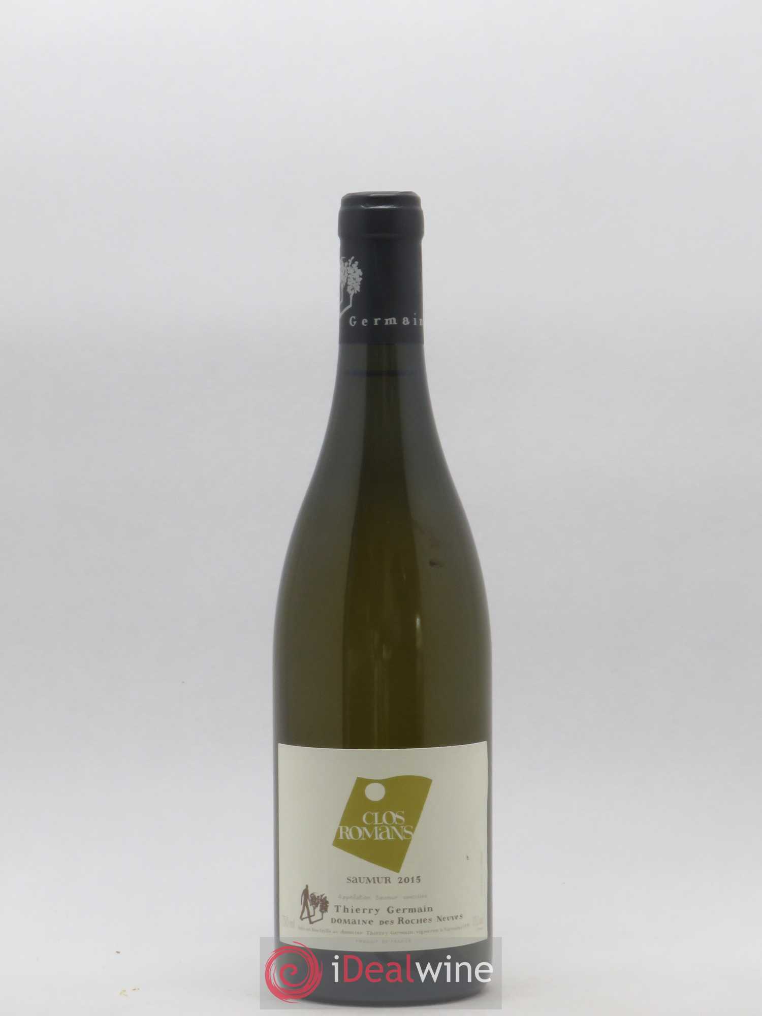 Saumur Clos Romans Domaine des Roches Neuves - Thierry Germain 2015 - Lot de 1 bouteille - 0