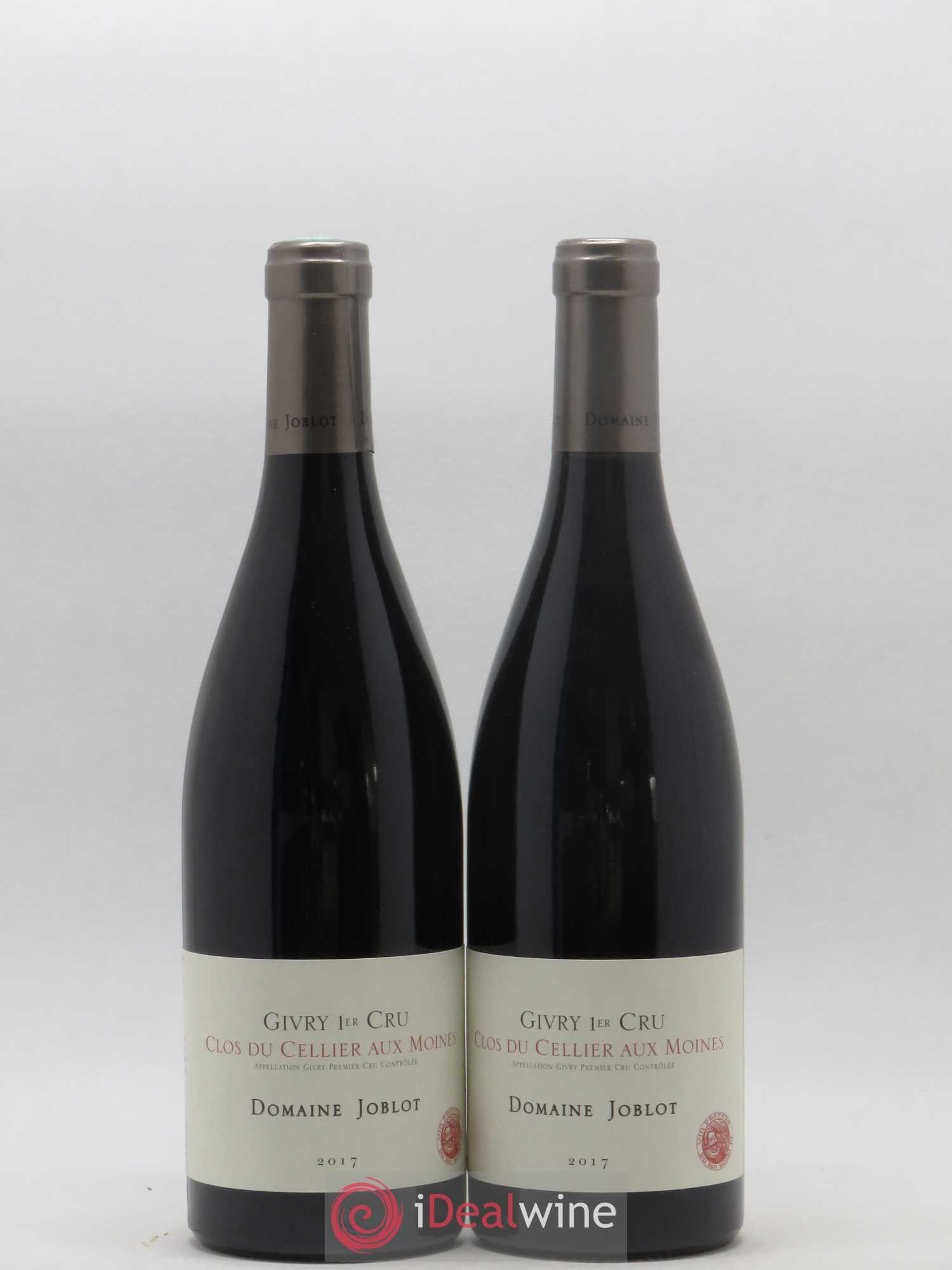 Givry 1er Cru Clos du Cellier aux Moines Joblot (Domaine) 2017 - Lot de 2 bouteilles - 0