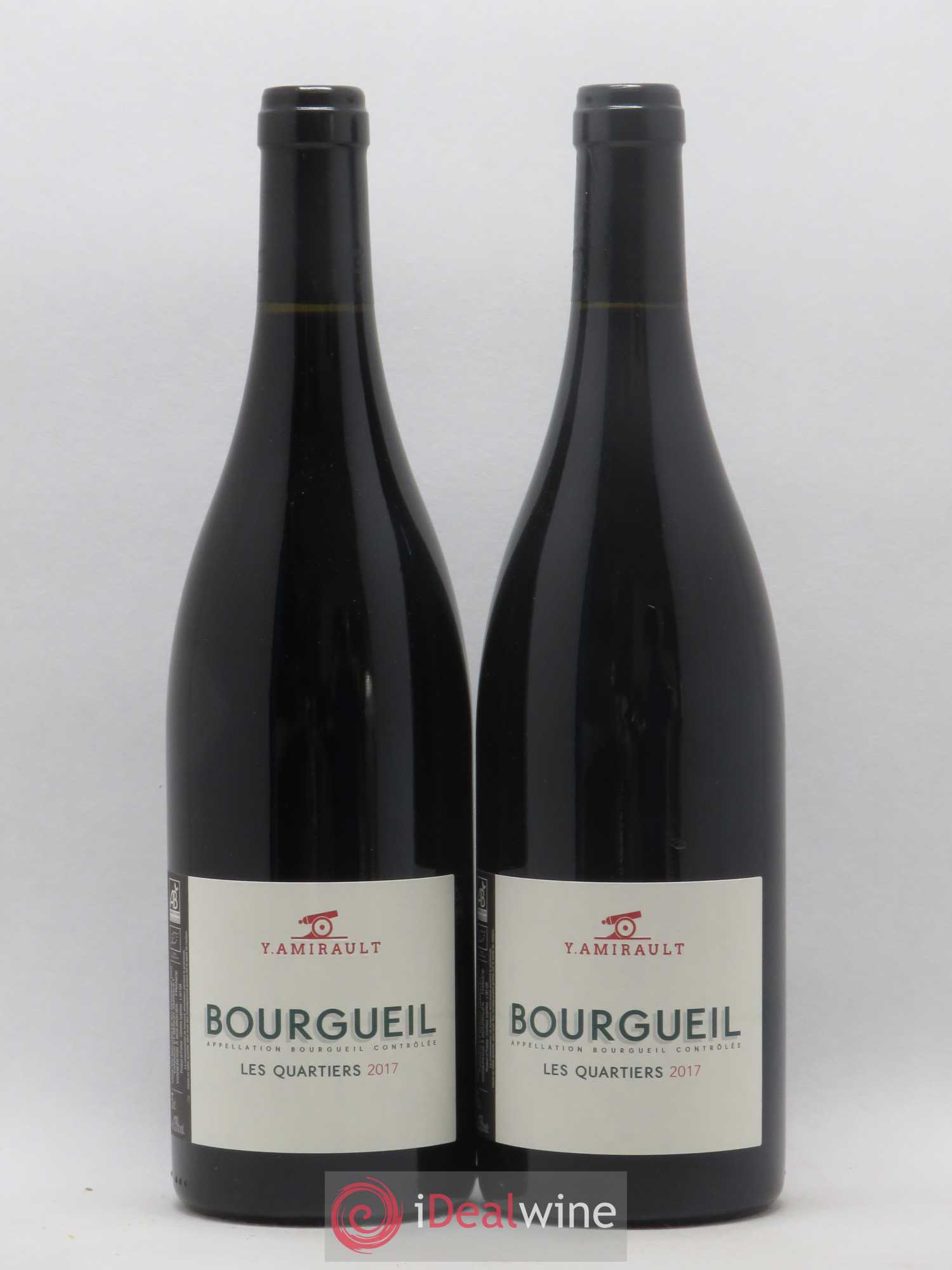 Bourgueil Les Quartiers Yannick Amirault (Domaine) 2017 - Lot de 2 bouteilles - 0