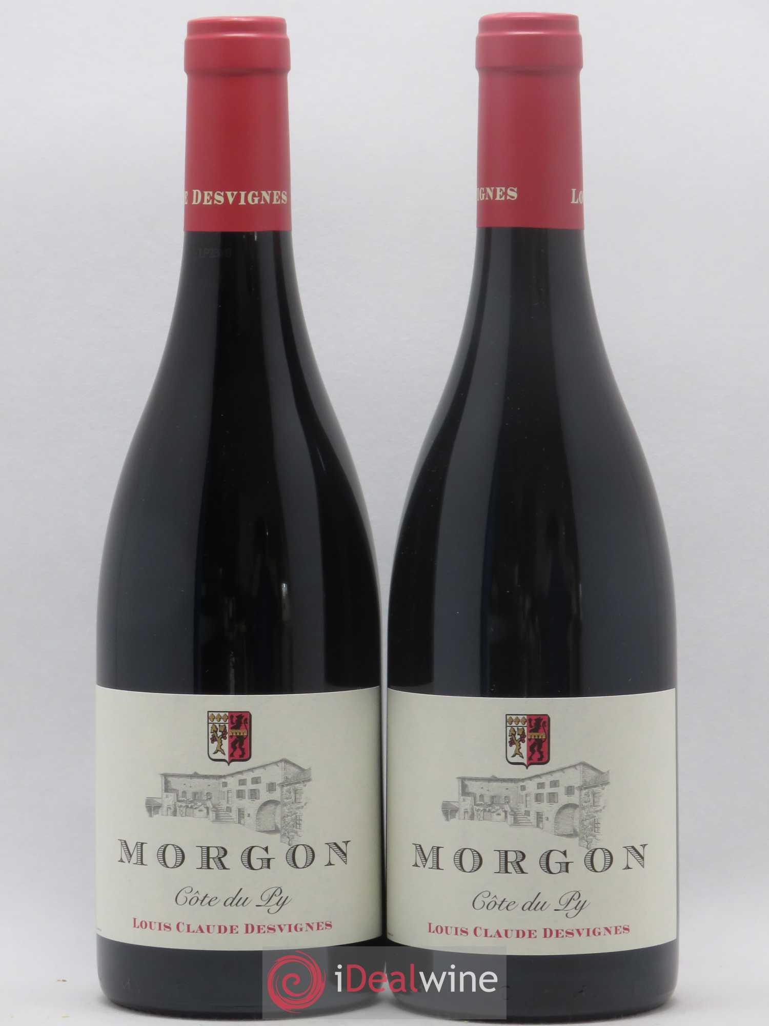 Morgon Côte du Py Louis-Claude Desvignes 2017 - Lot de 2 bouteilles - 0