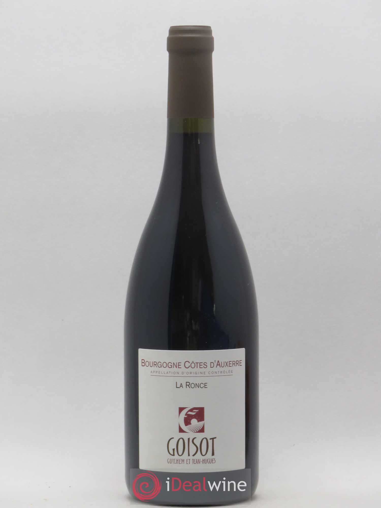 Bourgogne Côtes d'Auxerre La Ronce Goisot (sans prix de réserve) 2017 - Lot de 1 bouteille - 0