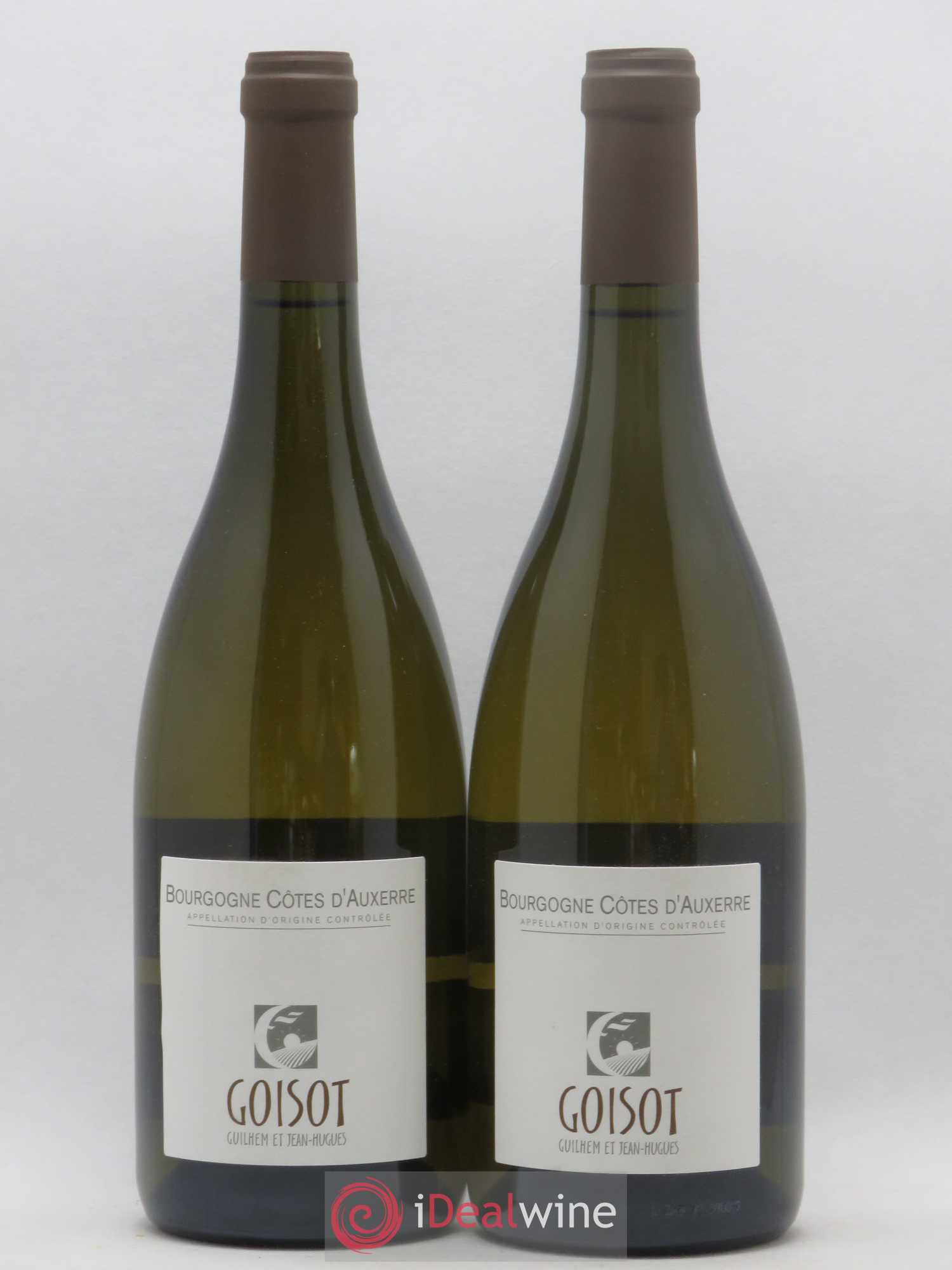 Bourgogne Côtes d'Auxerre Domaine Goisot (sans prix de réserve) 2018 - Posten von 2 Flaschen - 0