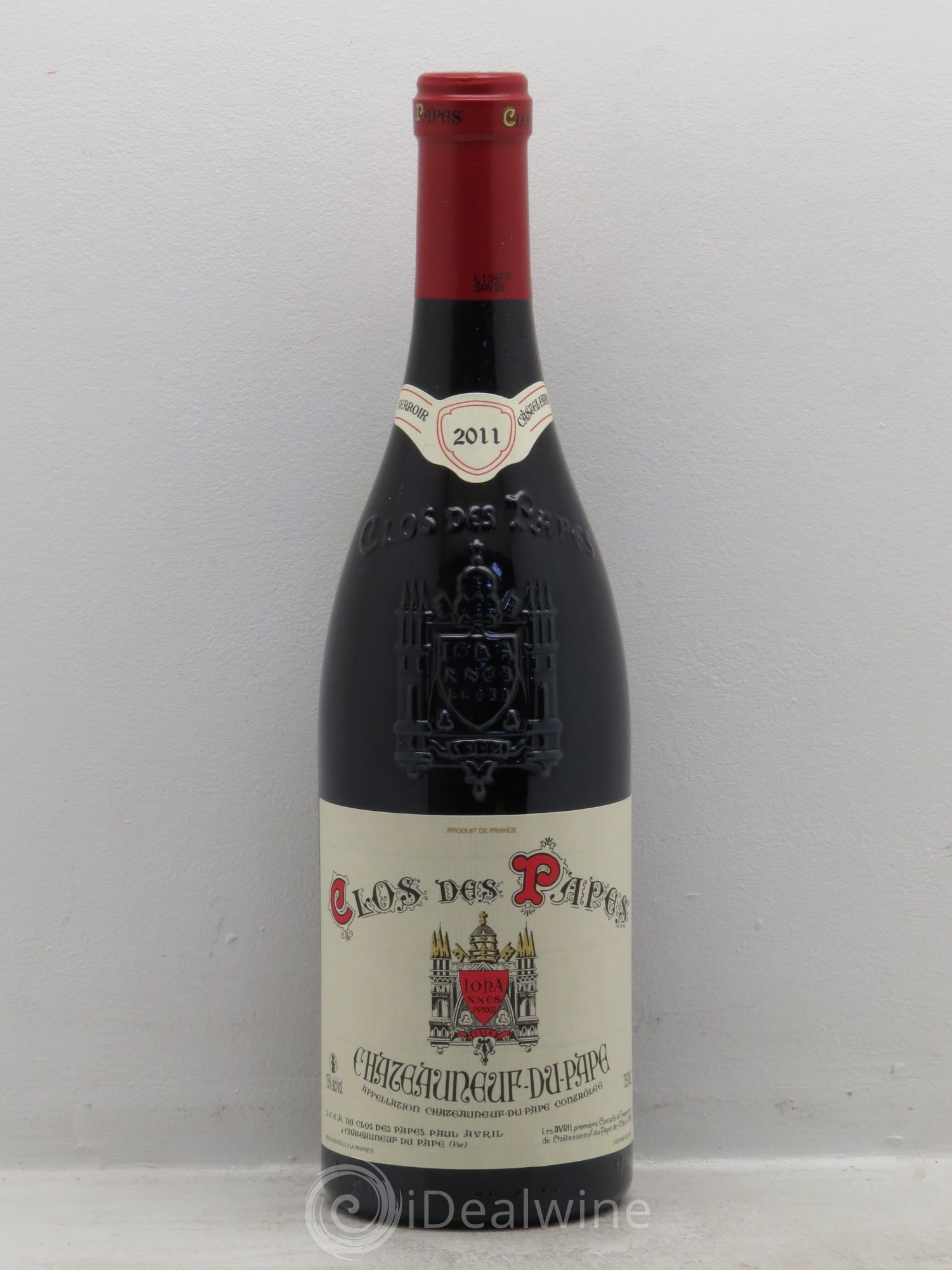 Châteauneuf-du-Pape Clos des Papes - Paul Avril 2011 - Lot de 1 bouteille - 0