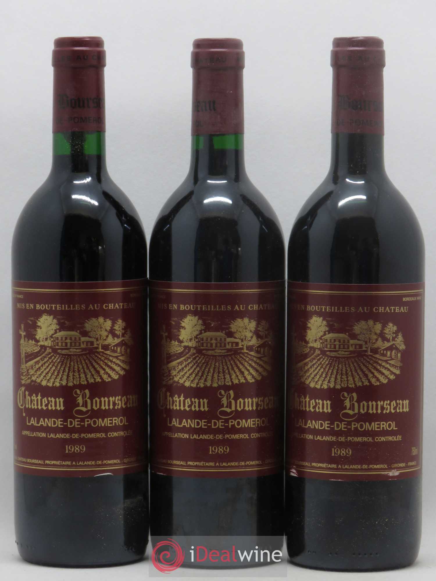 Lalande-de-Pomerol Château Bourseau (sans prix de réserve) 1989 - Posten von 12 Flaschen - 4