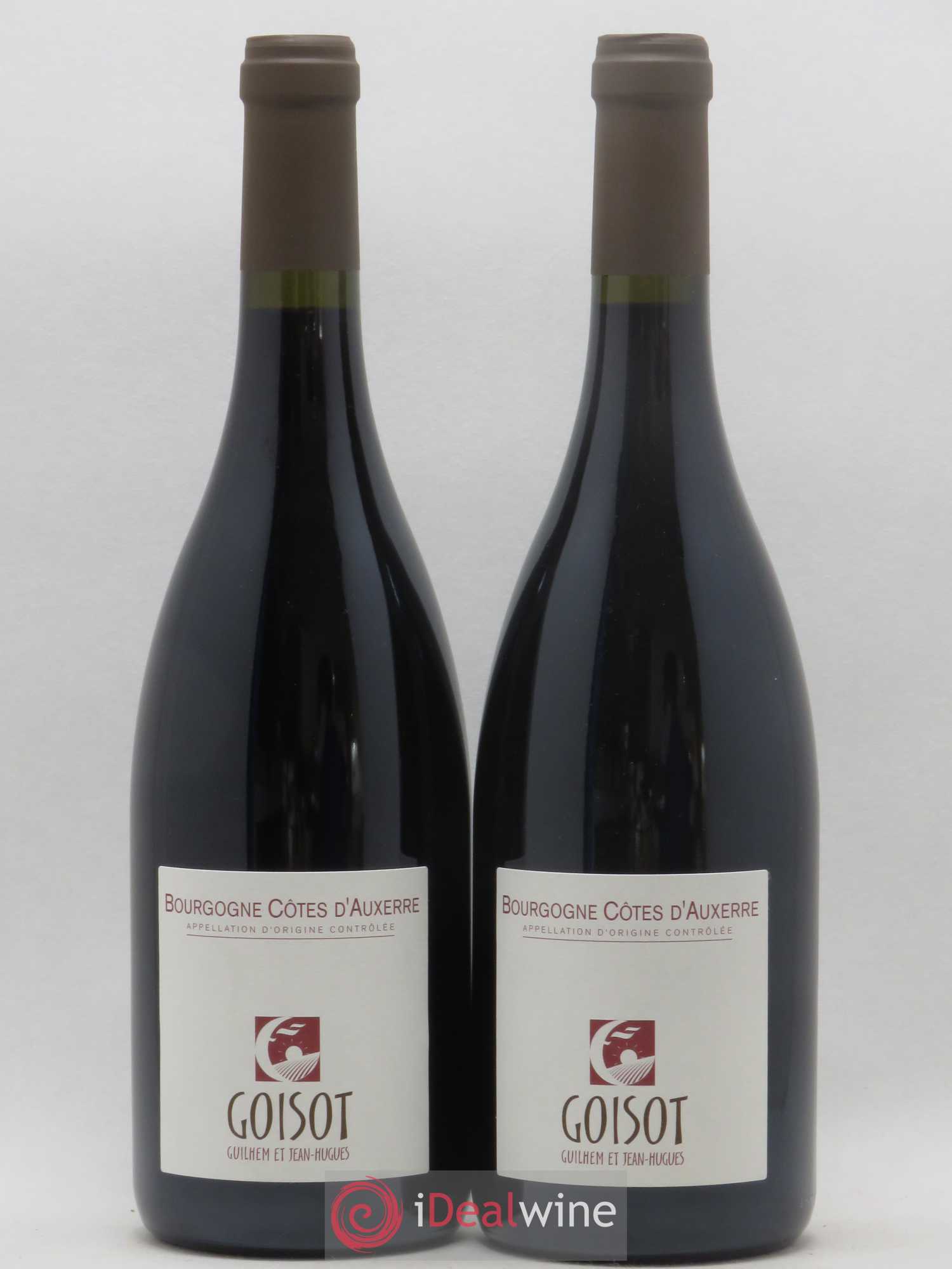 Bourgogne Côtes d'Auxerre Domaine Goisot (sans prix de réserve) 2018 - Posten von 2 Flaschen - 0