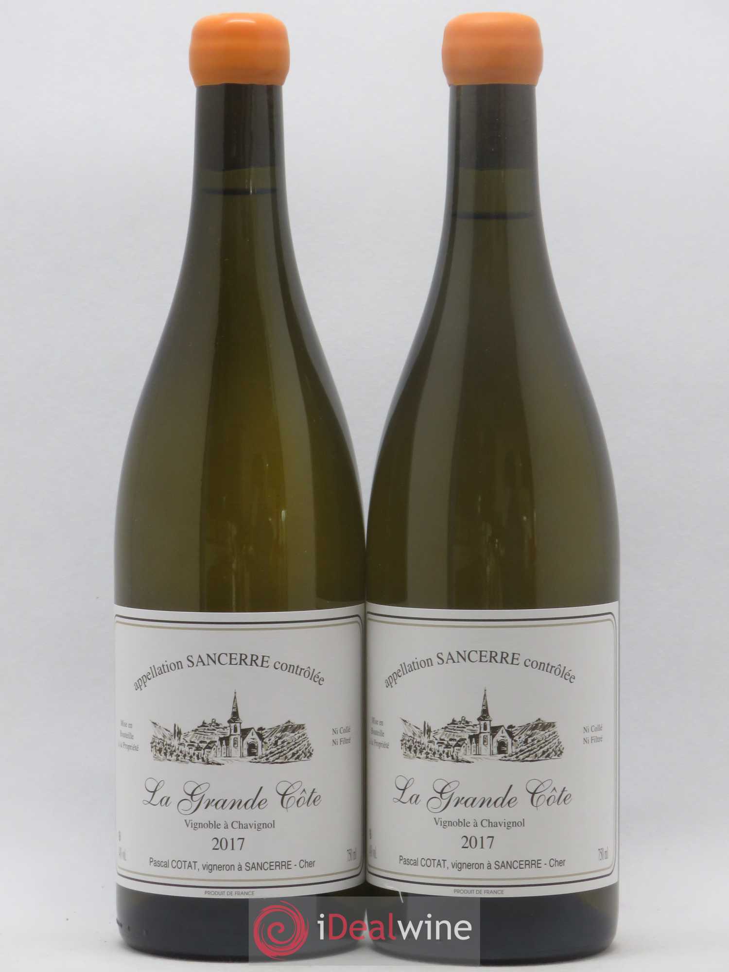 Sancerre La Grande Côte Pascal Cotat 2017 - Lot de 2 bouteilles - 0