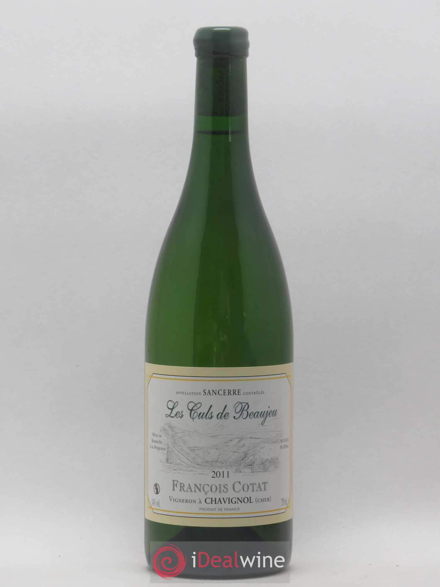 Sancerre Les Culs de Beaujeu François Cotat 2011 - Lot de 1 bouteille - 0