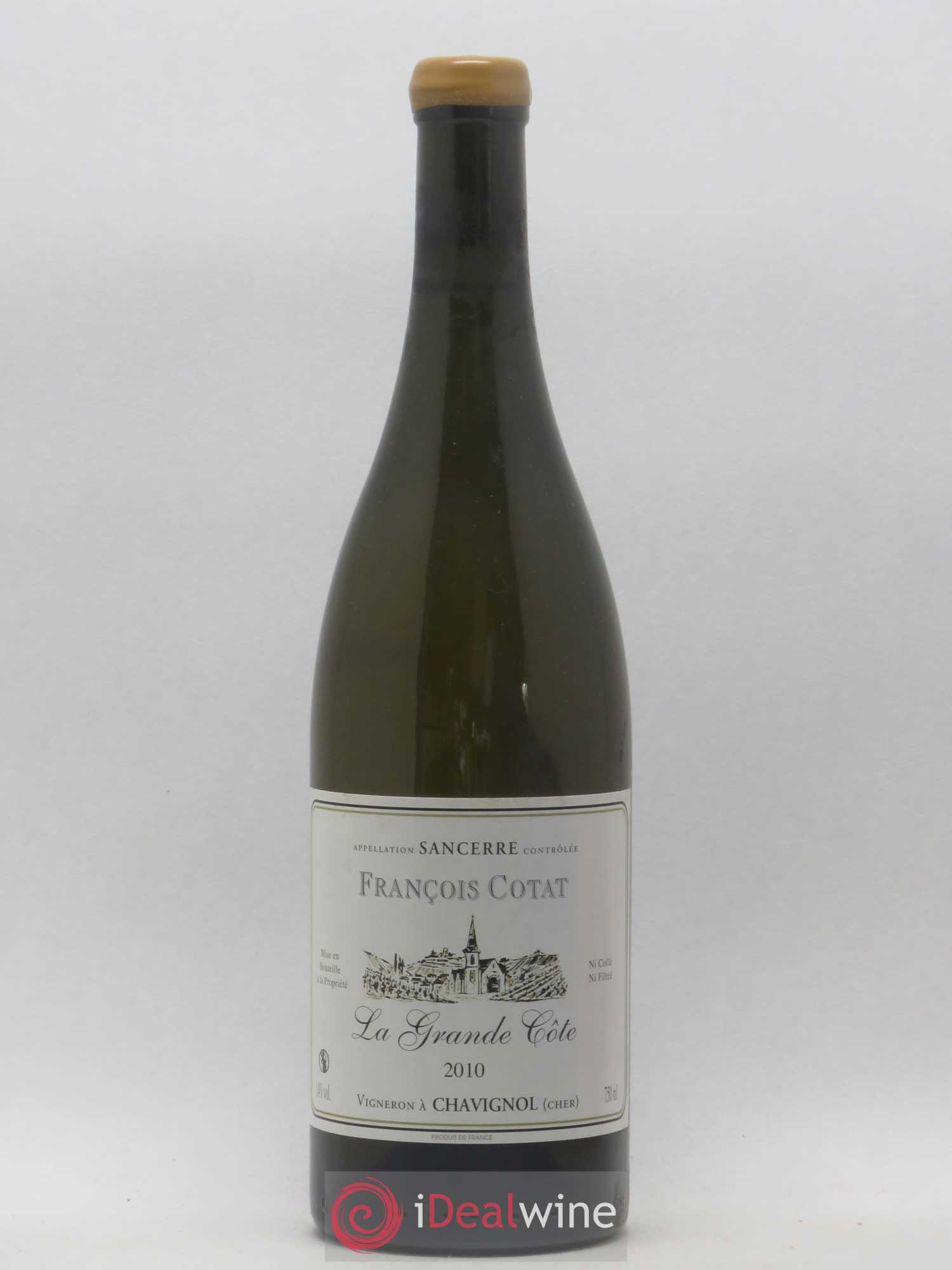 Sancerre La Grande Côte François Cotat 2010 - Lot de 1 bouteille - 0