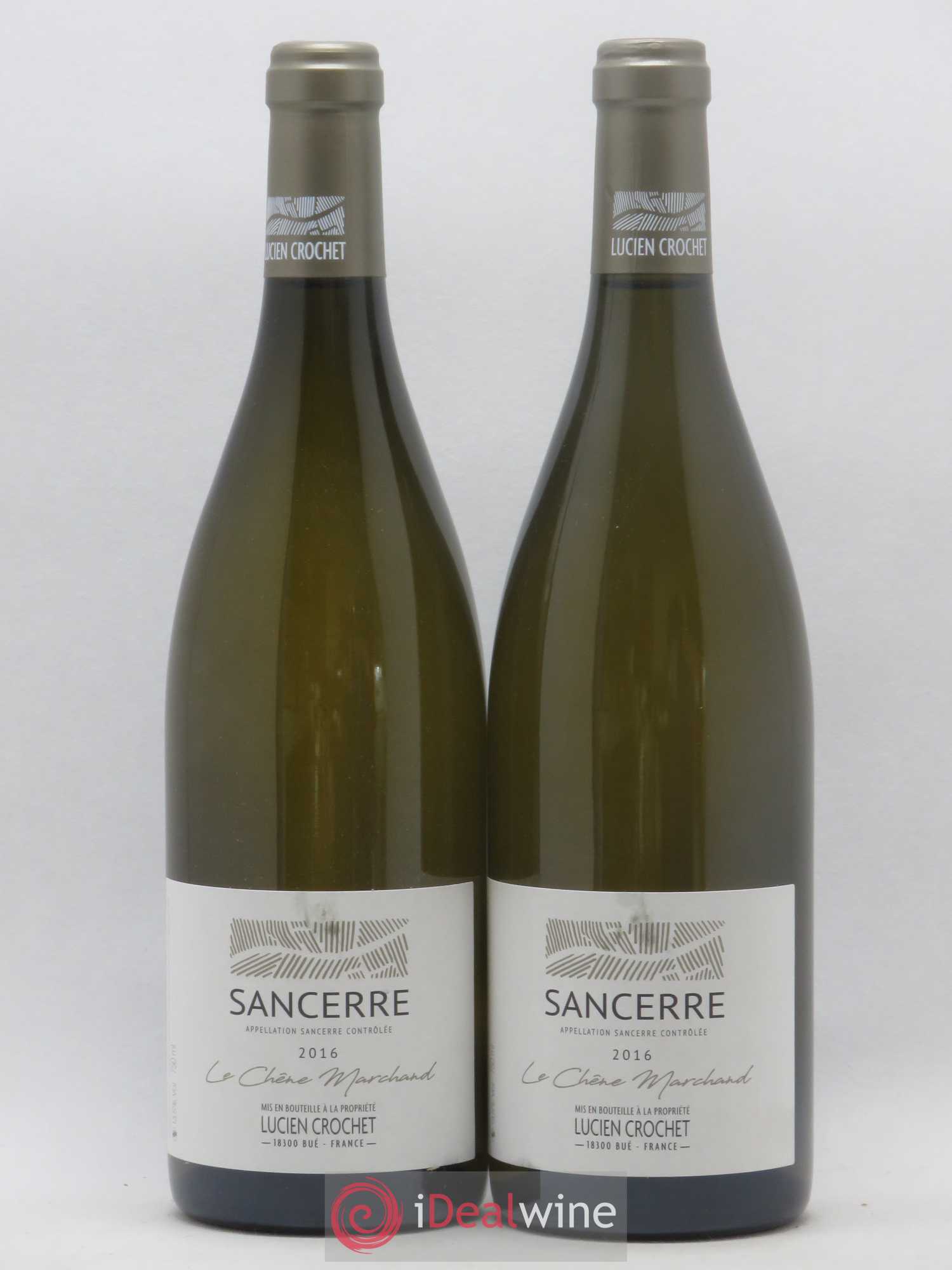 Sancerre Le Chêne Marchand Lucien Crochet 2016 - Lot de 2 bouteilles - 0