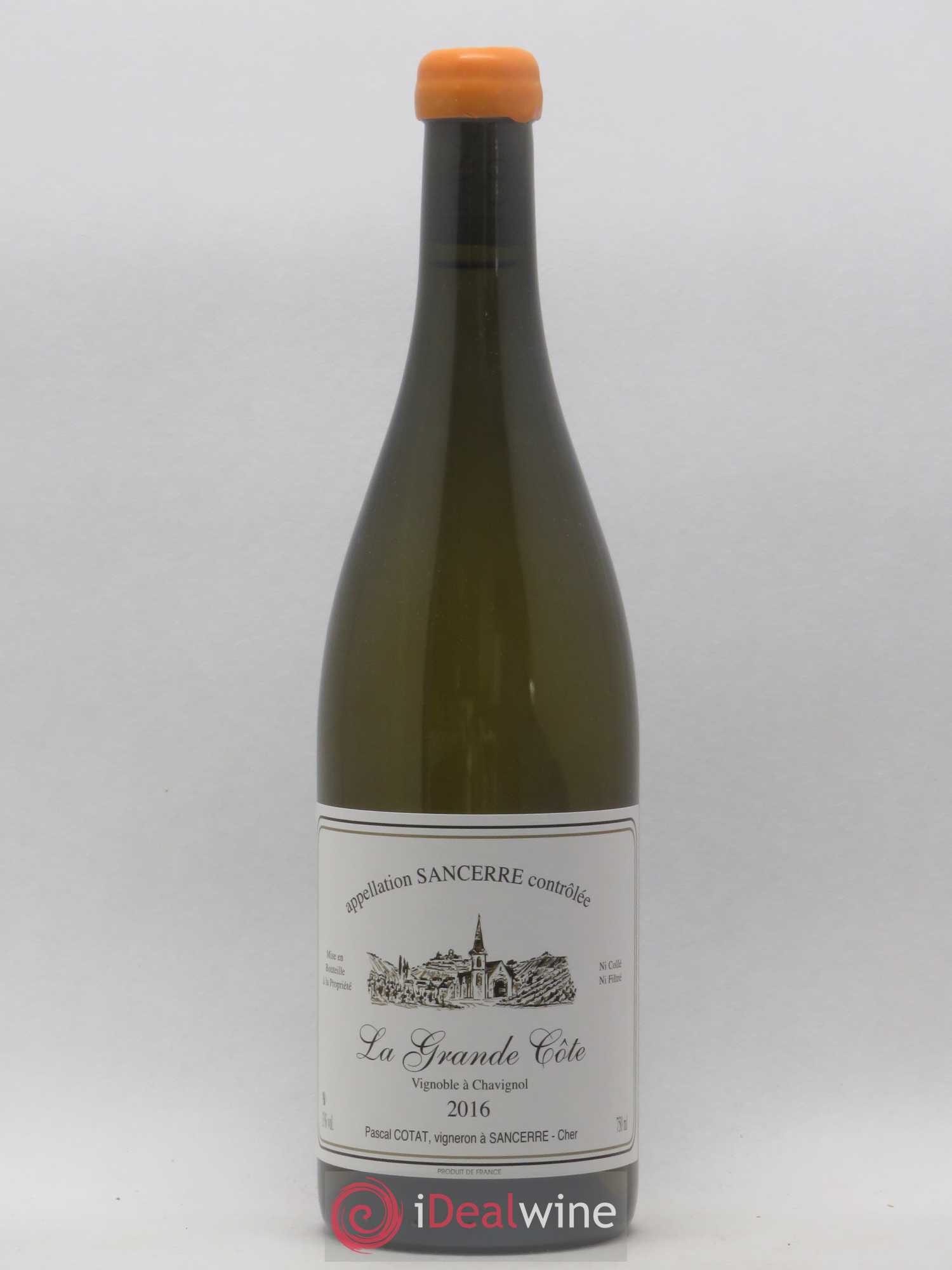 Sancerre La Grande Côte Pascal Cotat 2016 - Lot de 1 bouteille - 0