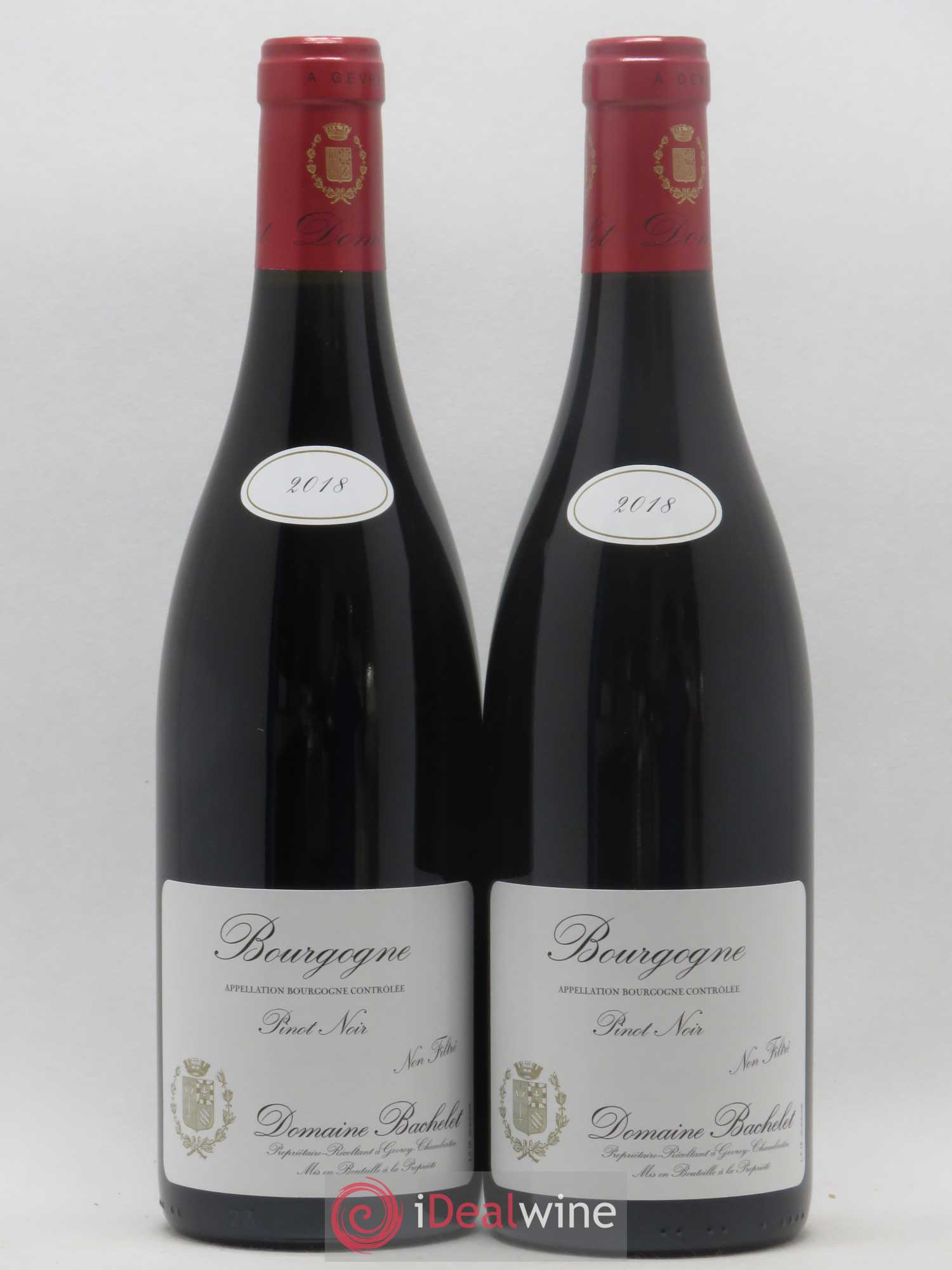 Bourgogne Denis Bachelet (Domaine) 2018 - Lot de 2 bouteilles - 0