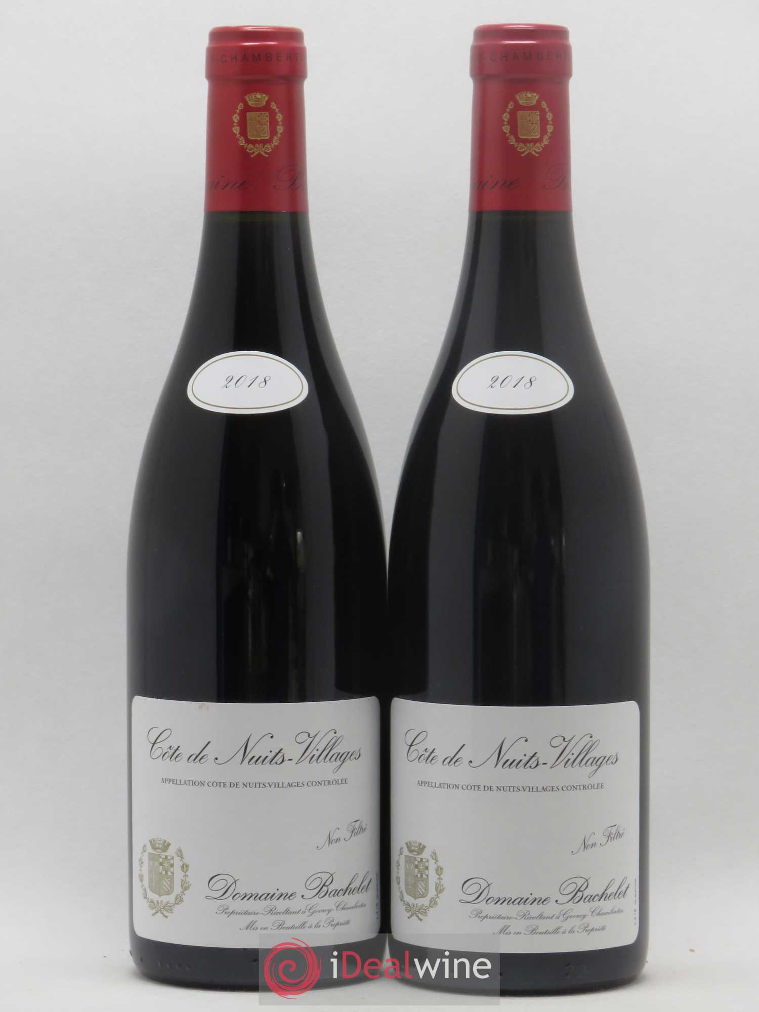 Côte de Nuits-Villages Denis Bachelet (Domaine) 2018 - Lot de 2 bouteilles - 0