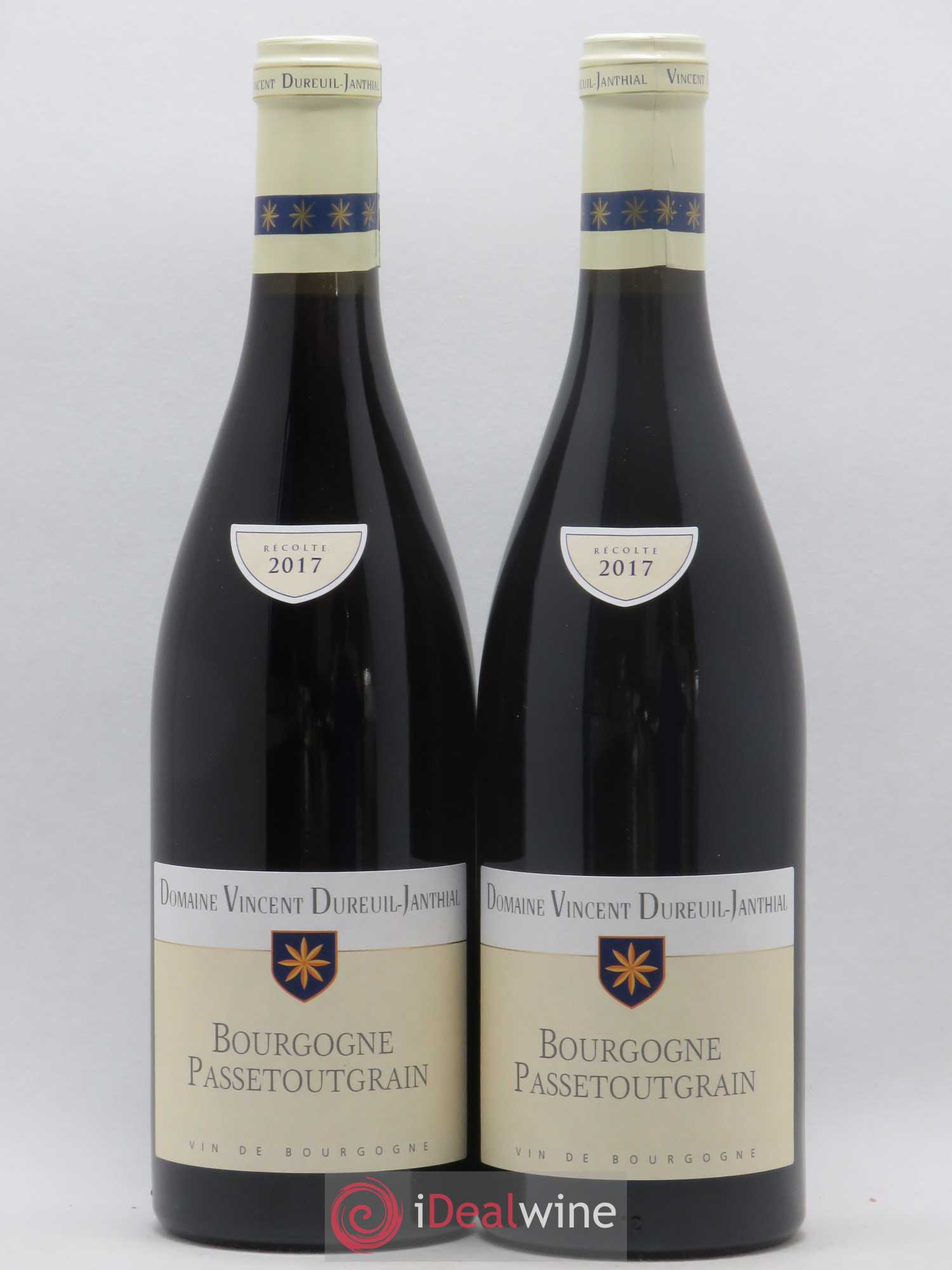 Bourgogne Passetoutgrain Vincent Dureuil Janthial (sans prix de réserve) 2017 - Posten von 2 Flaschen - 0