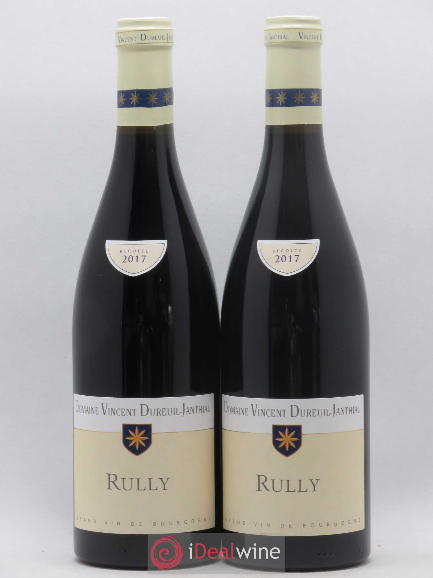 Rully Vincent Dureuil-Janthial 2017 - Lot of 2 bottles - 0