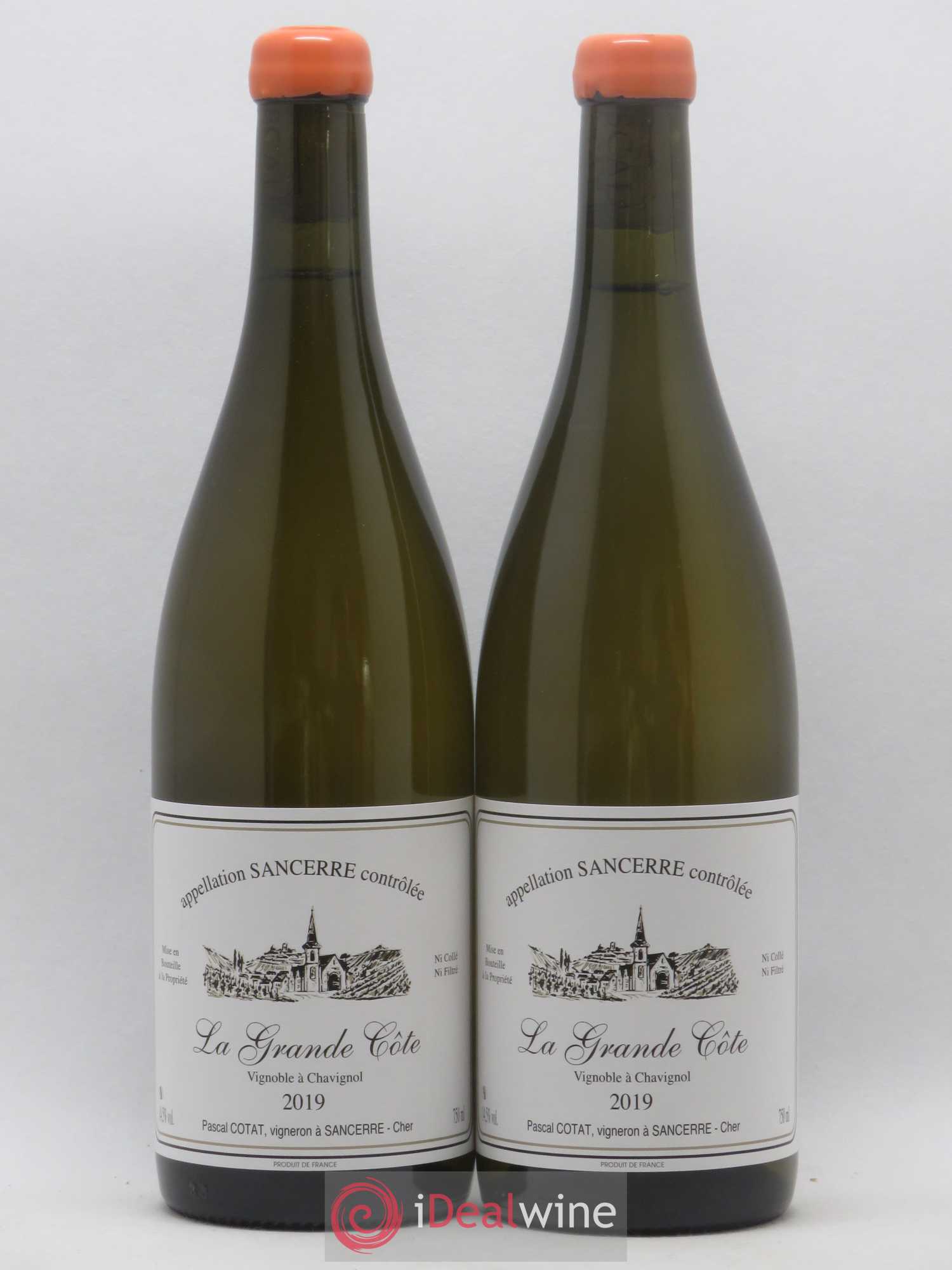 Sancerre La Grande Côte Pascal Cotat 2019 - Lot de 2 bouteilles - 0