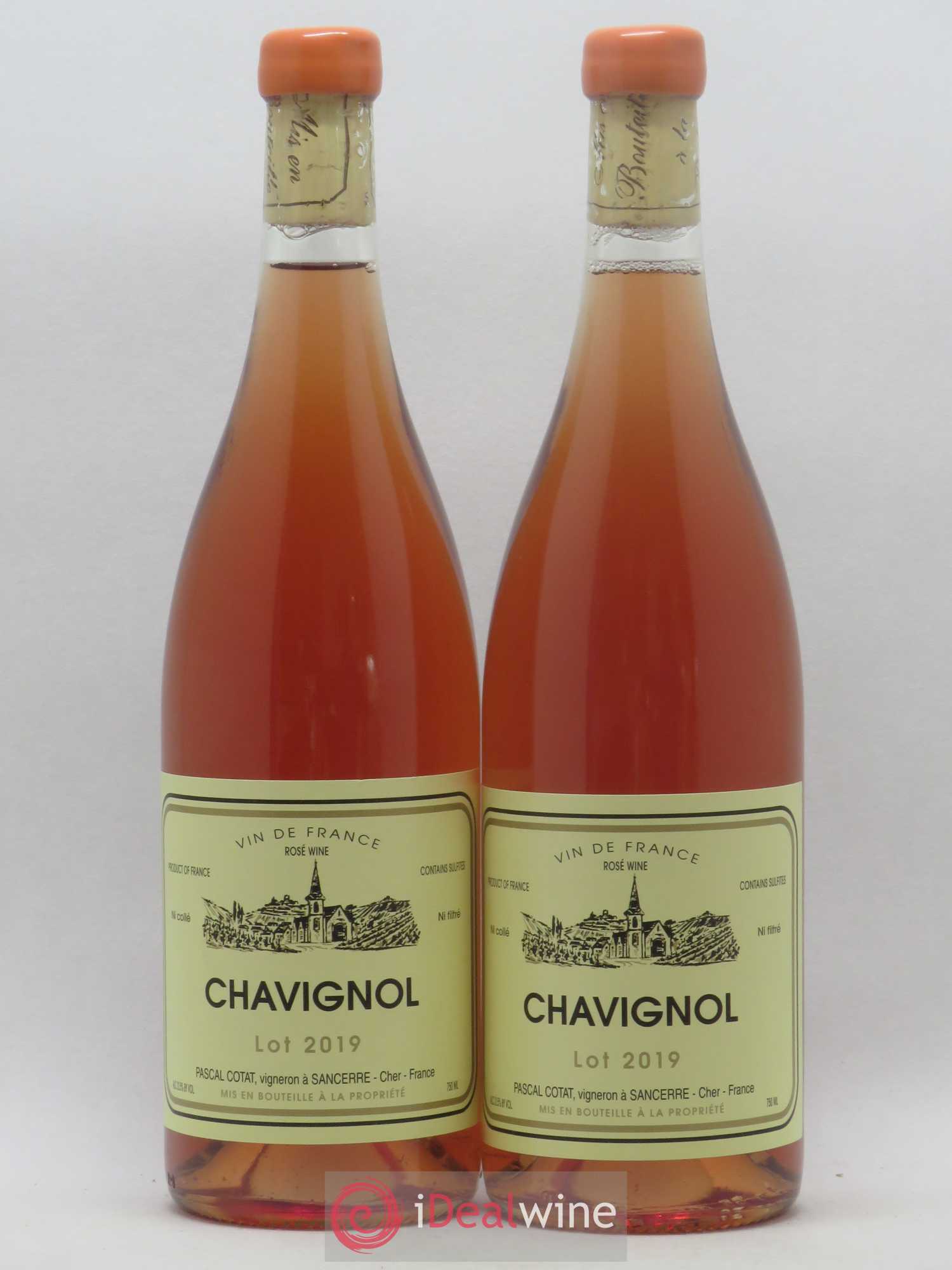 Vin de France Chavignol Pascal Cotat (sans prix de réserve) 2019 - Lotto di 2 bottiglie - 0
