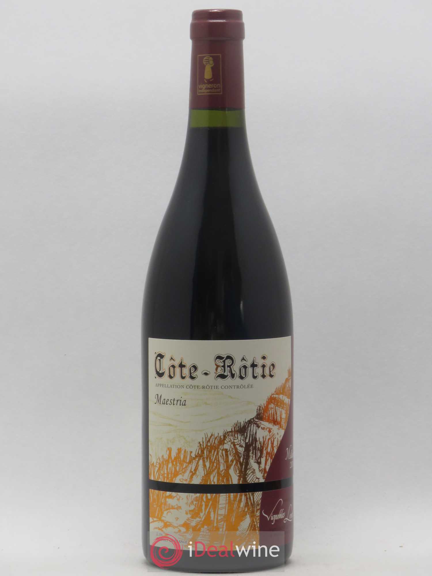 Côte-Rôtie Maestria Vignobles Levet 2016 - Lot de 1 bouteille - 0