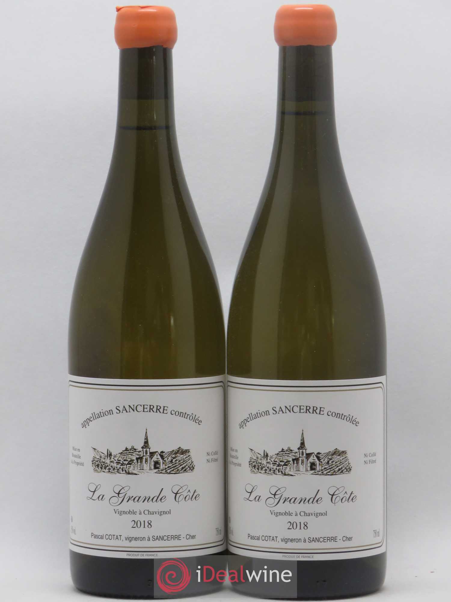 Sancerre La Grande Côte Pascal Cotat 2018 - Lot de 2 bouteilles - 0