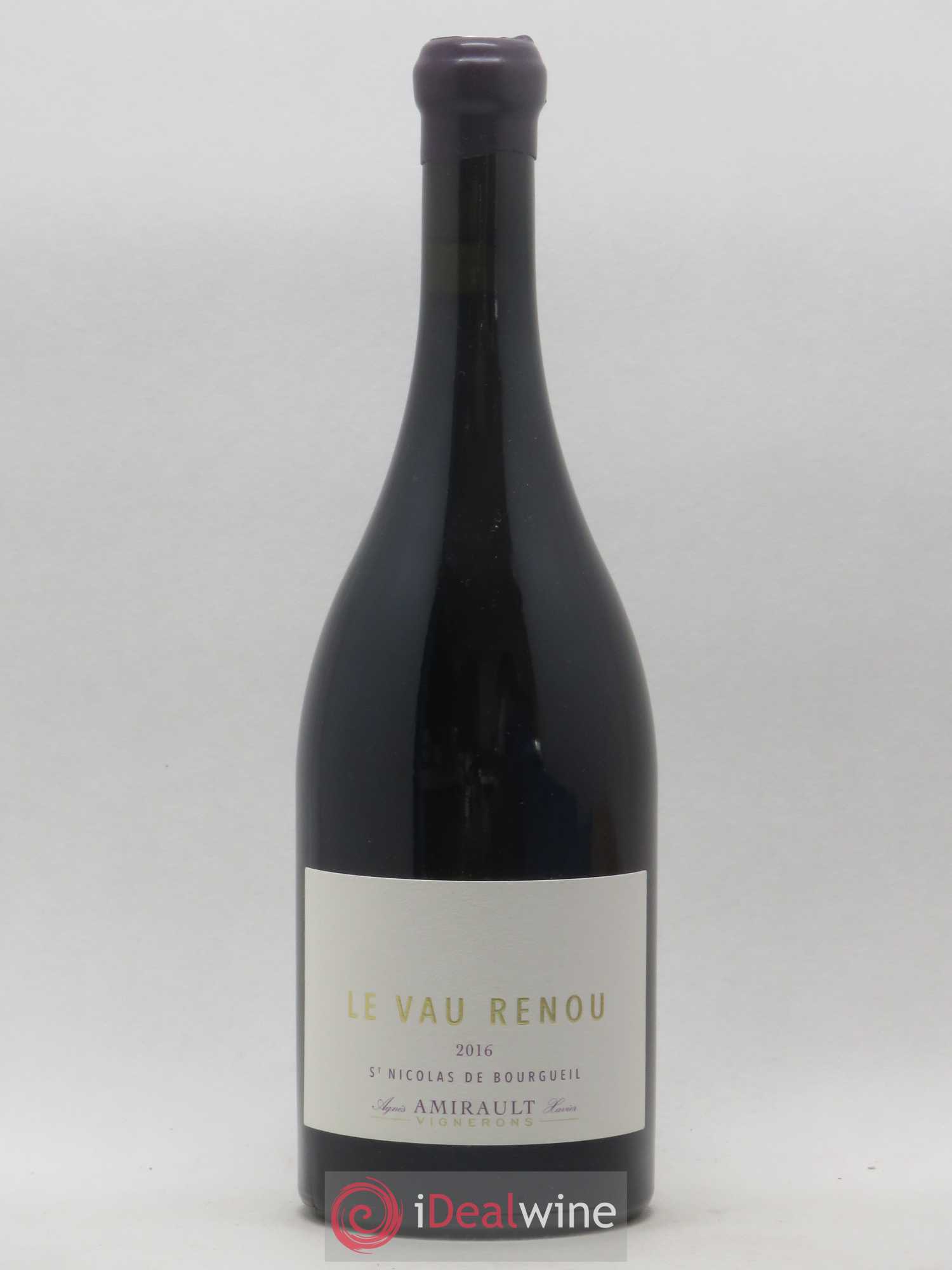 Saint-Nicolas de Bourgueil Le Vau Renou Domaine Xavier Amirault (sans prix de réserve) 2016 - Posten von 1 Flasche - 0