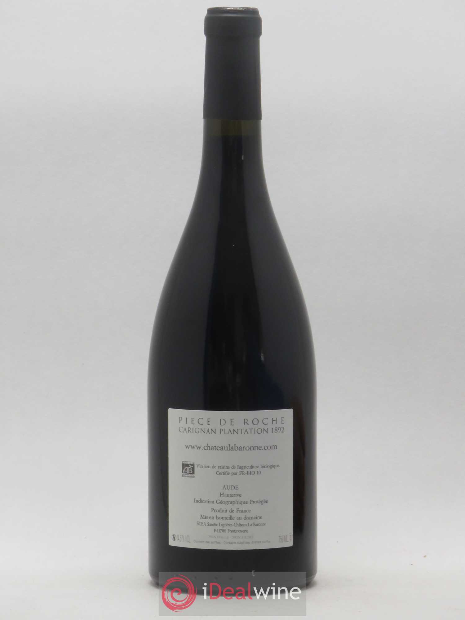 Sud-Ouest IGP Hauterive Pièce de Roche Château la Baronne 2011 - Posten von 1 Flasche - 1
