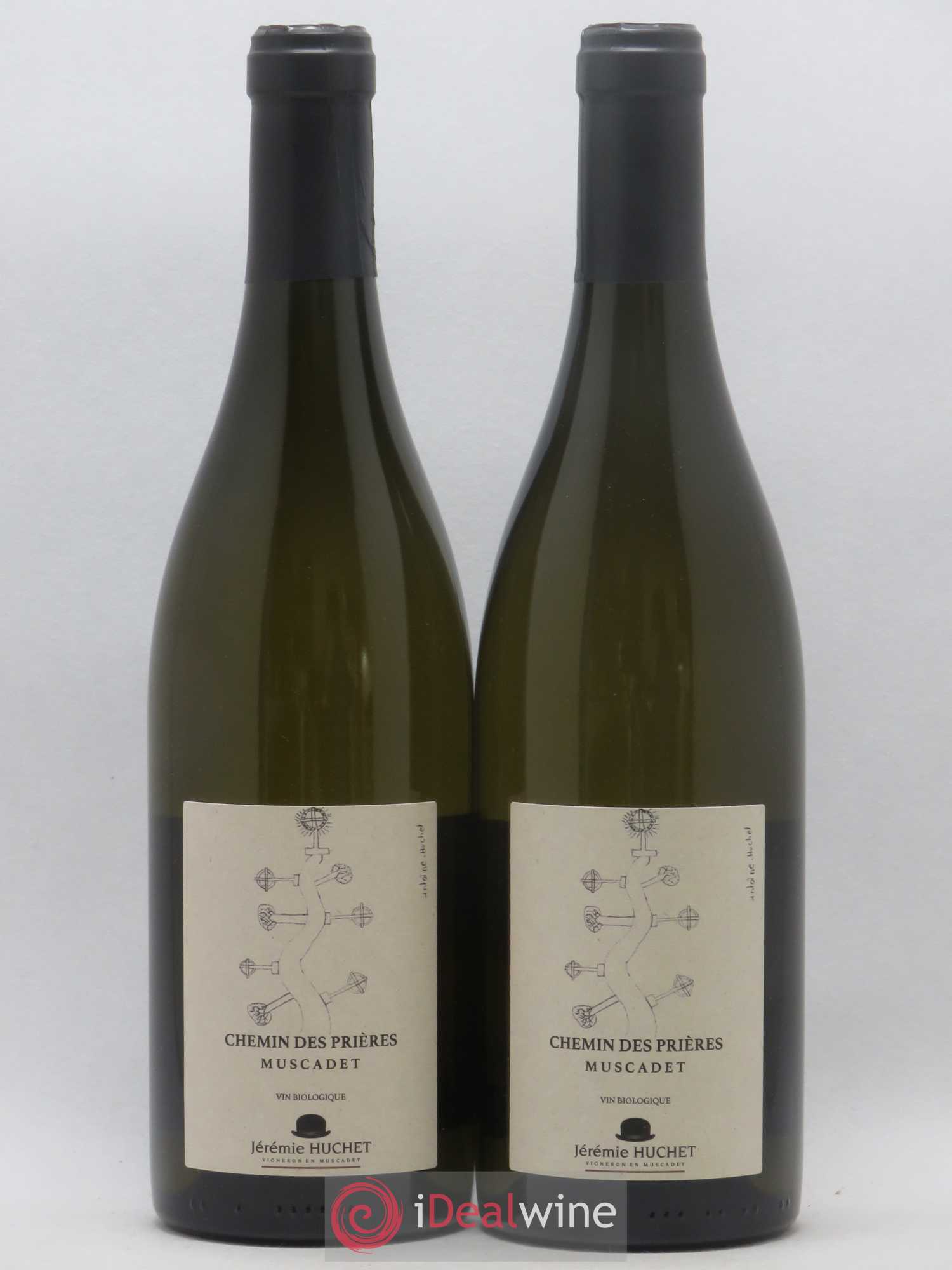 Muscadet Chemin des Prières Domaine de la Chauvinière Jérémie Huchet (sans prix de réserve) 2019 - Posten von 2 Flaschen - 0