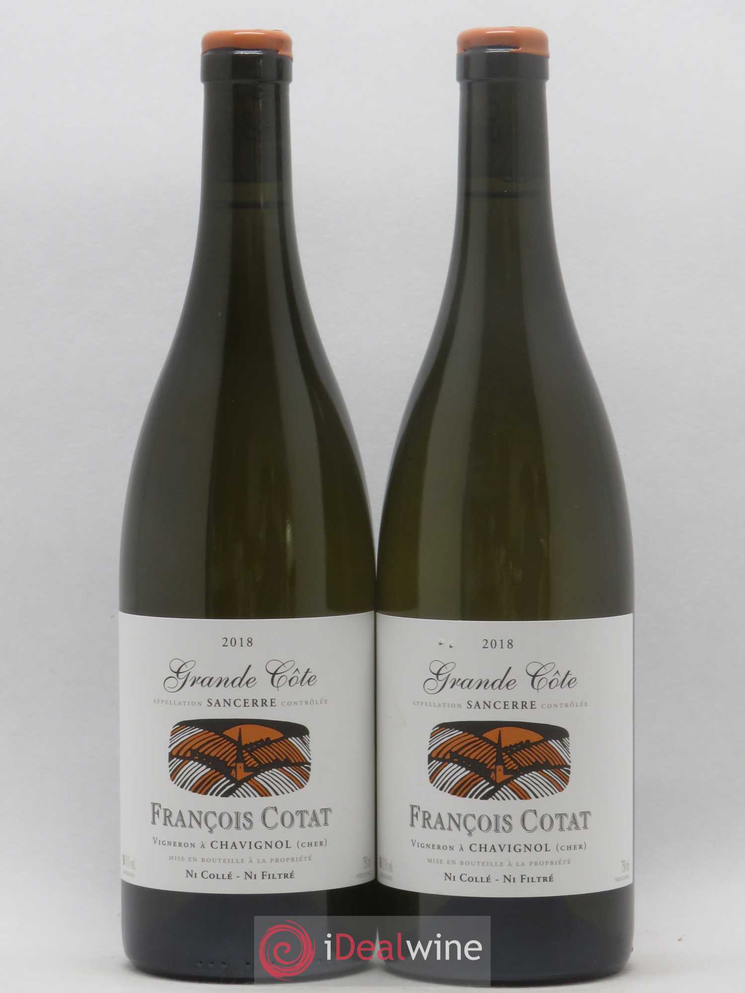Sancerre La Grande Côte François Cotat 2018 - Lot de 2 bouteilles - 0