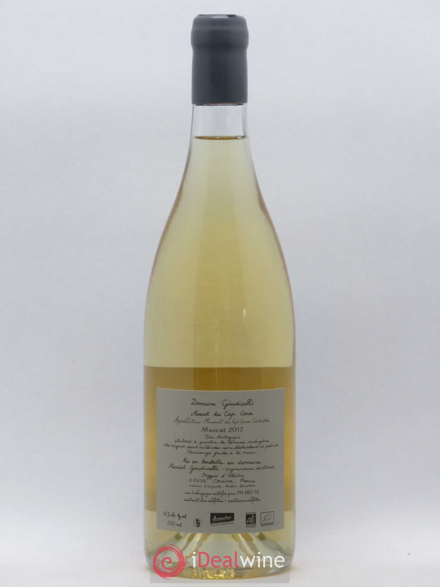 Muscat du Cap Corse N°1 Muriel Giudicelli 2017 - Posten von 1 Flasche - 1