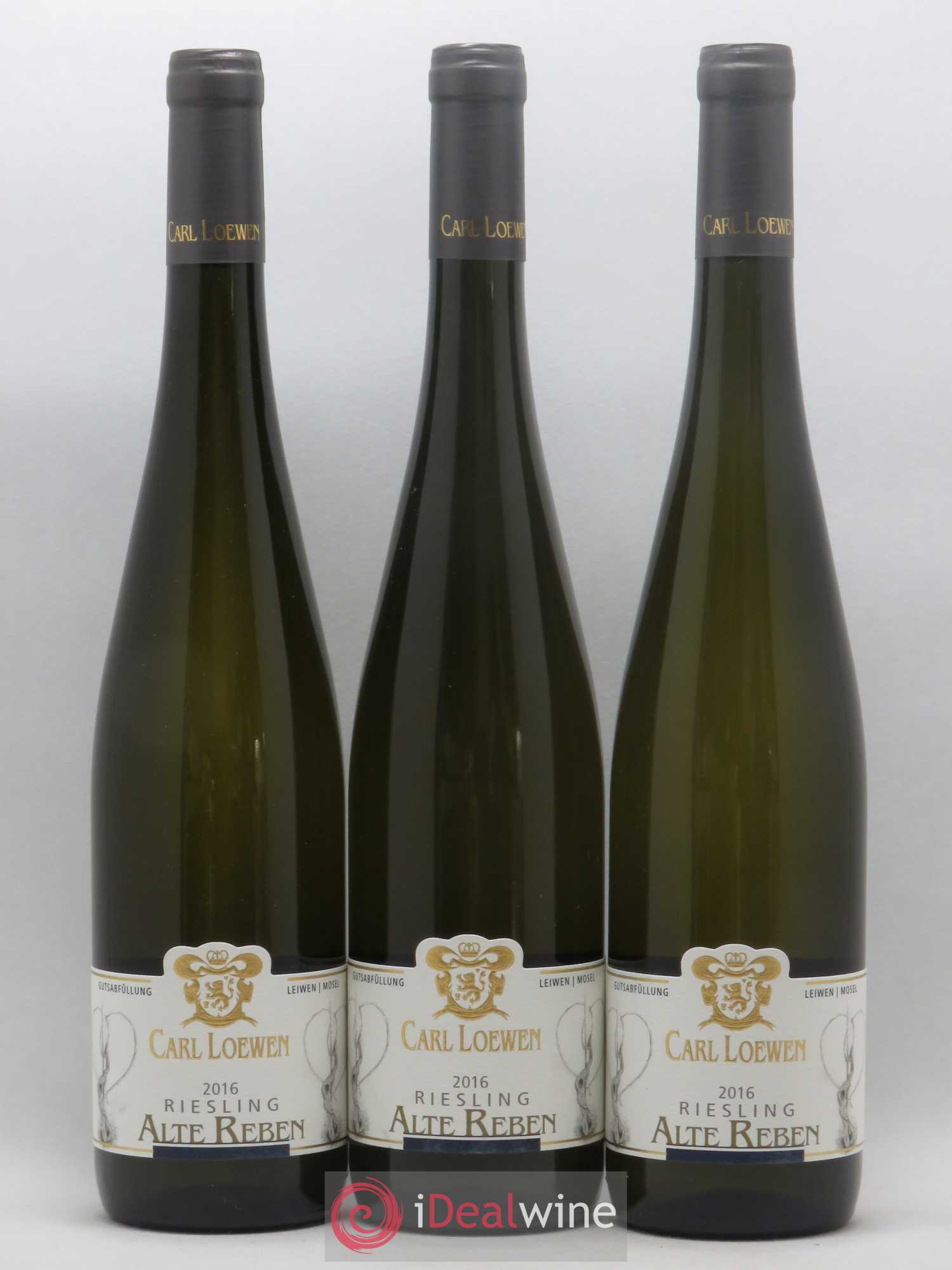 Riesling Alte Reben Carl Loewen (sans prix de réserve) 2016 - Lotto di 3 bottiglie - 0
