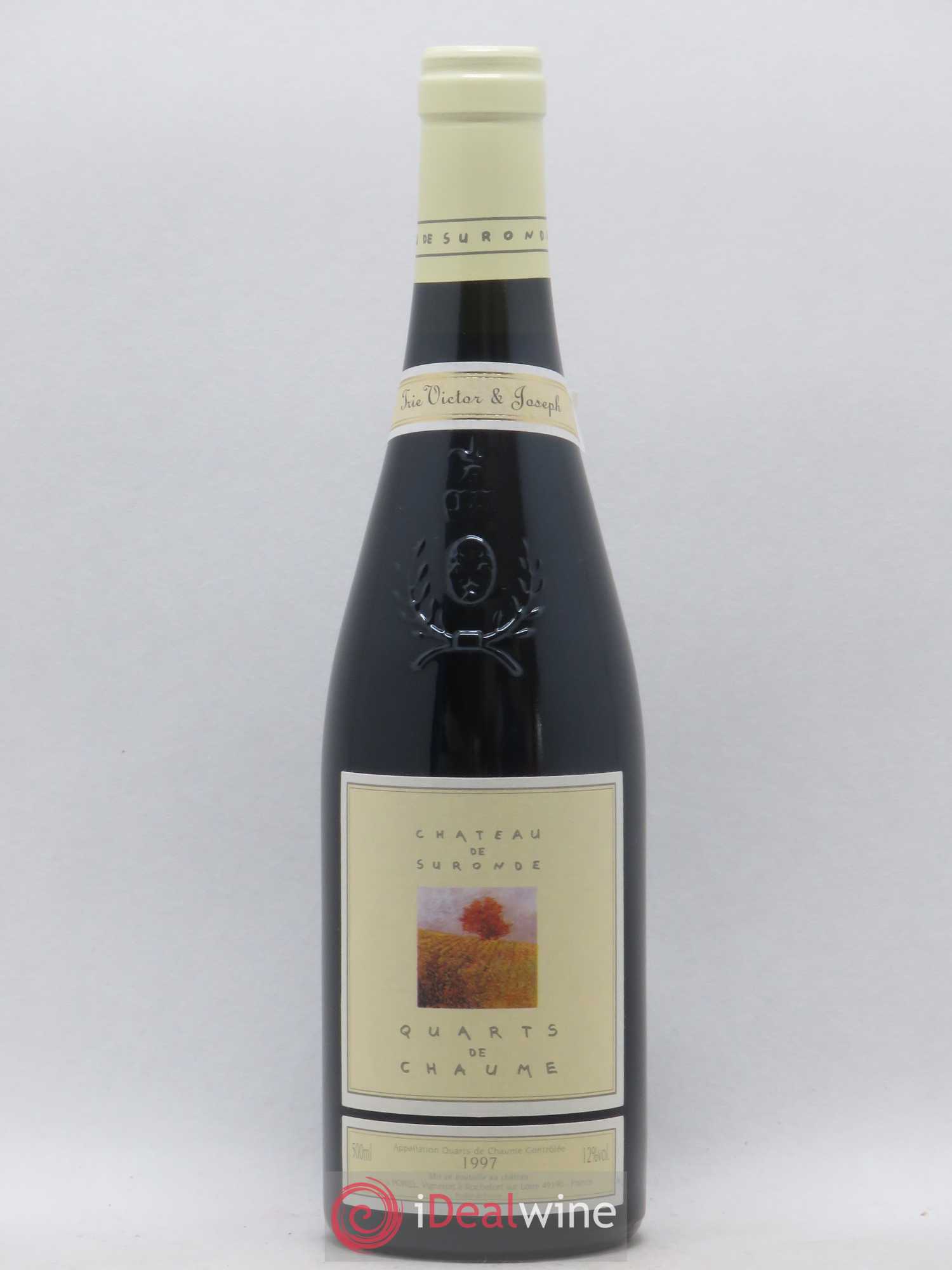 Quarts de Chaume Château de Suronde Trie Victor et Joseph 50cl 1997 - Lotto di 1 bottiglia - 0