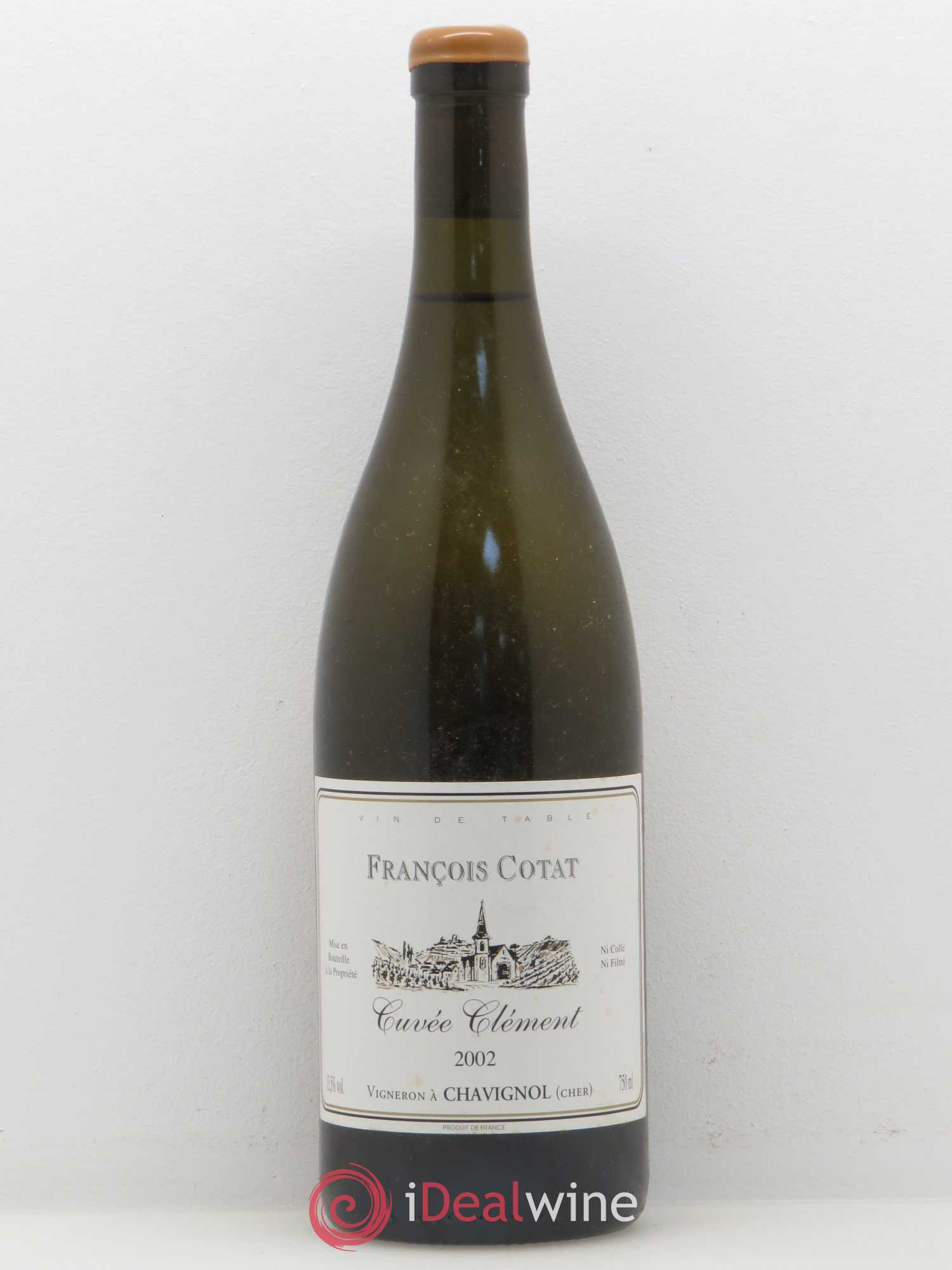 Vin de table Cuvée Clément François Cotat 2002 - Posten von 1 Flasche - 0