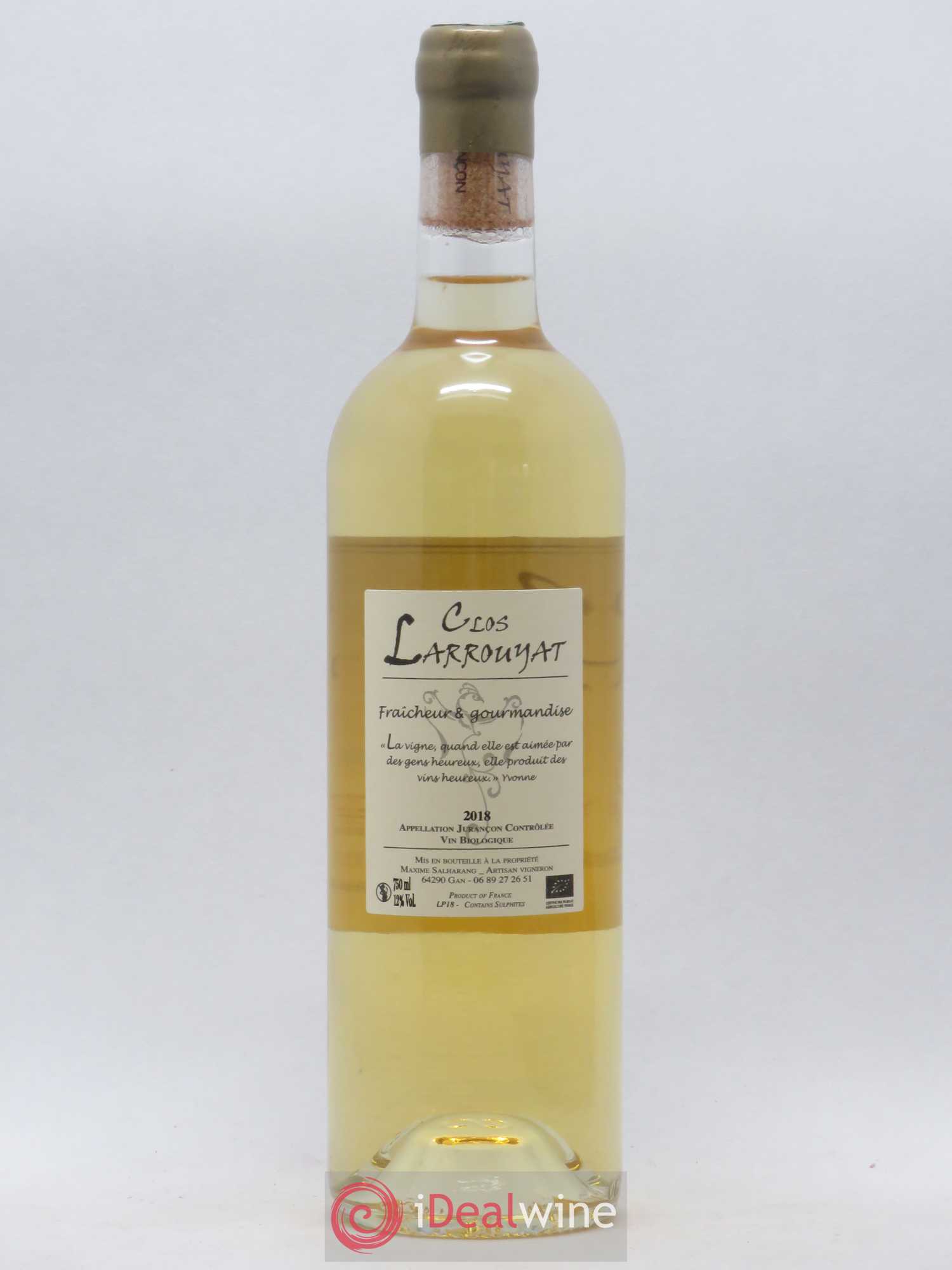 Jurançon Phoenix (sans prix de réserve) 2018 - Posten von 1 Flasche - 1