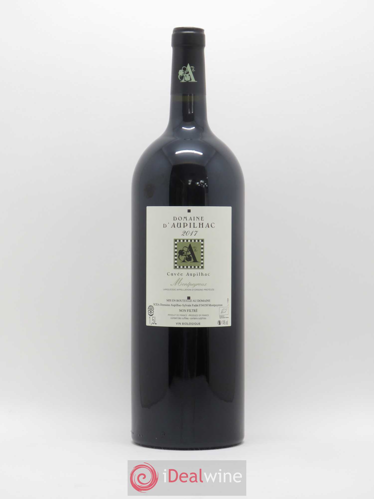 Languedoc Montpeyroux Aupilhac (Domaine d') Sylvain Fadat (sans prix de réserve) 2017 - Lot de 1 magnum - 0