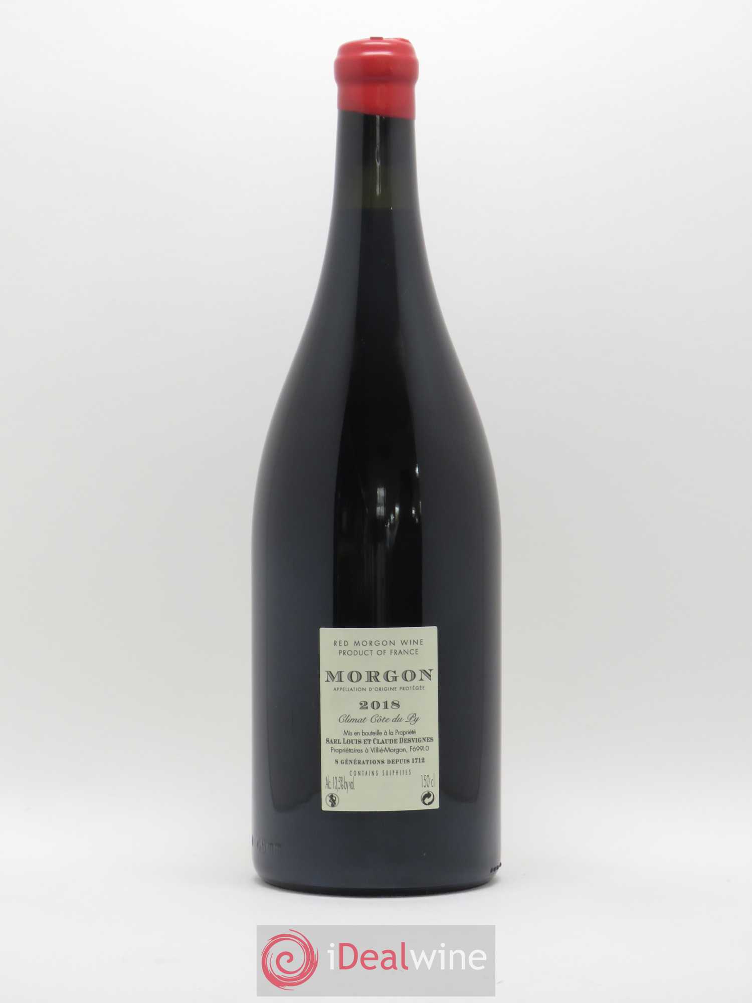 Morgon Côte de Py Javernières Louis-Claude Desvignes 2018 - Lot de 1 magnum - 1