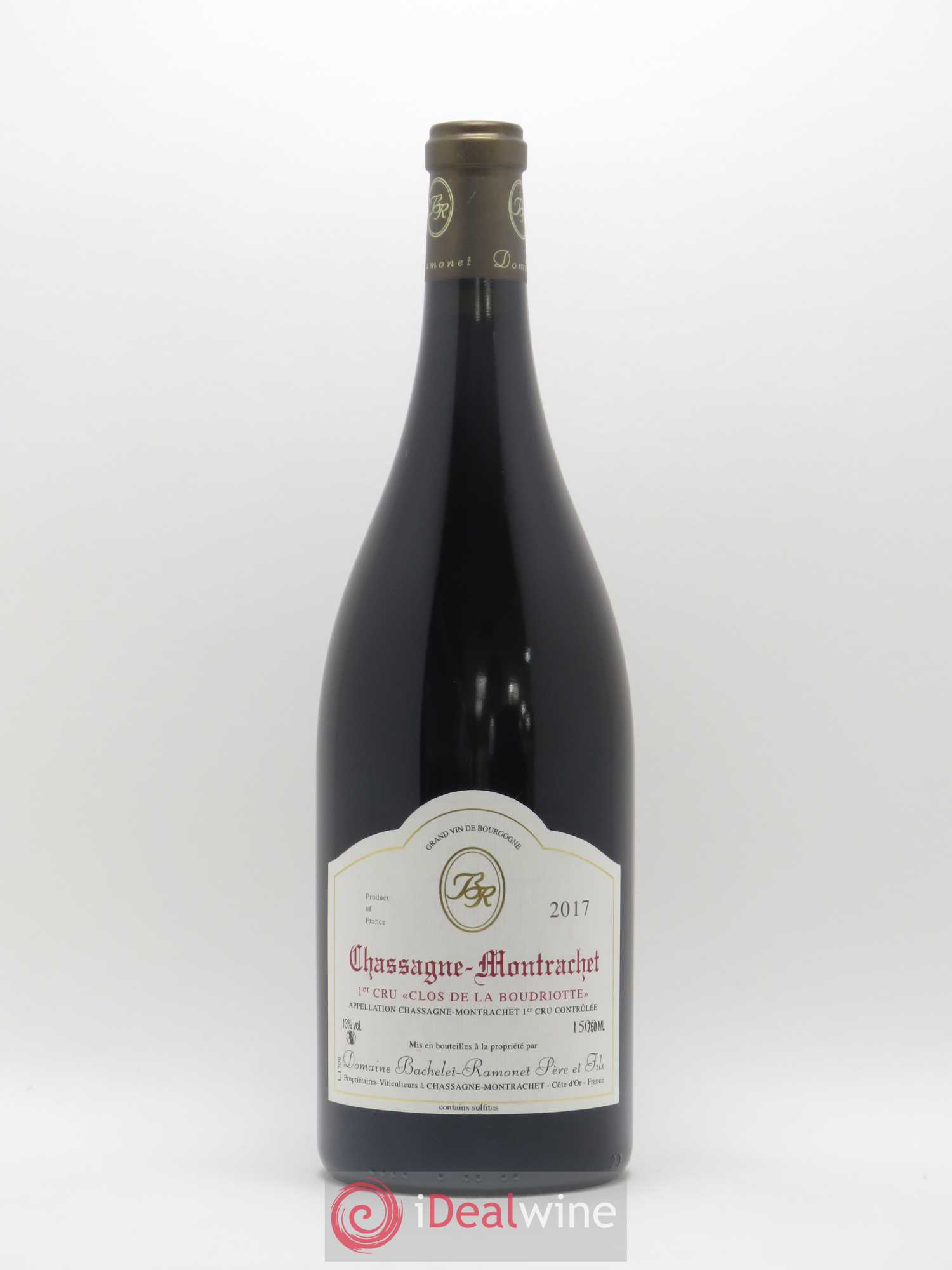 Chassagne-Montrachet 1er Cru Clos de la Boudriotte Bachelet-Ramonet (Domaine) (sans prix de réserve) 2017 - Lot de 1 magnum - 0