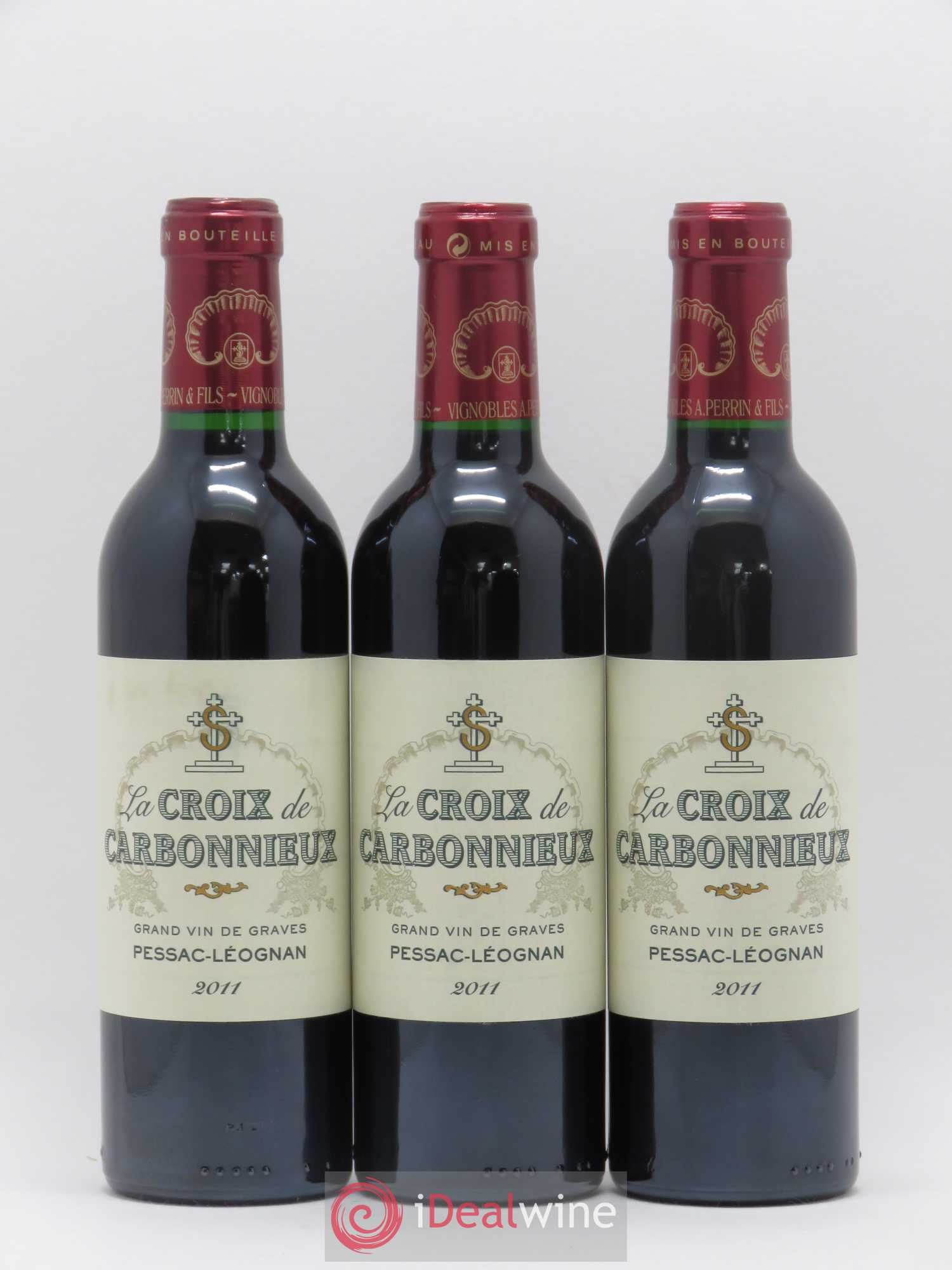 La Croix de Carbonnieux (no reserve) 2011 - Lot of 12 half-bottles - 2