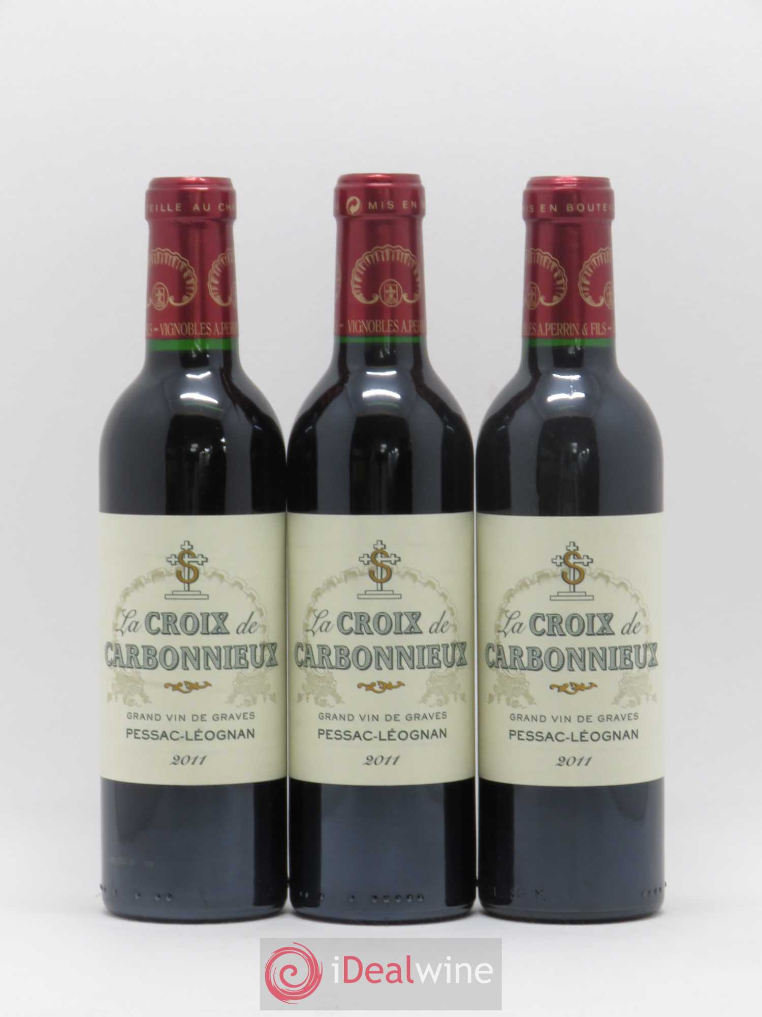 La Croix de Carbonnieux  (sans prix de réserve) 2011 - Lot de 12 demi bouteilles - 1