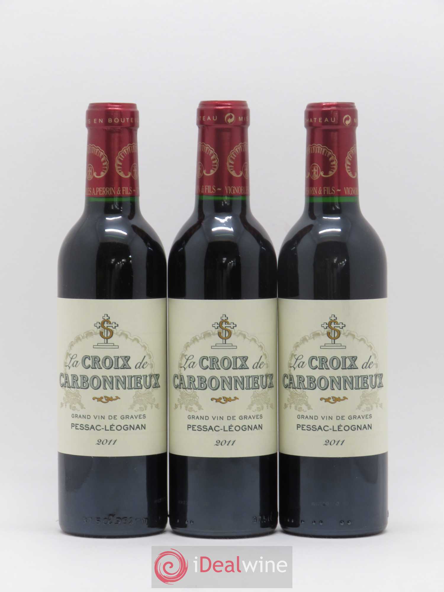 La Croix de Carbonnieux  (sans prix de réserve) 2011 - Lot de 12 demi bouteilles - 3