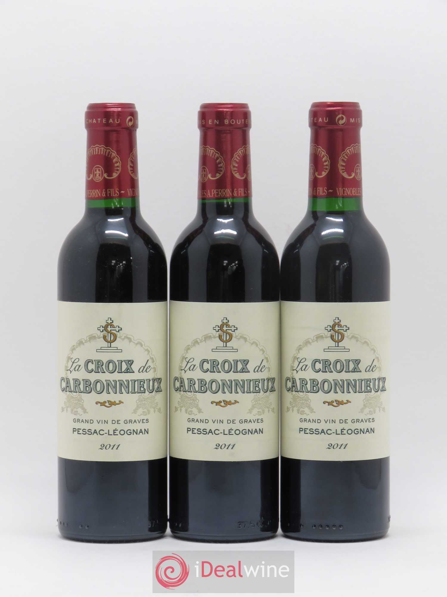 La Croix de Carbonnieux  (sans prix de réserve) 2011 - Lot de 12 demi bouteilles - 4