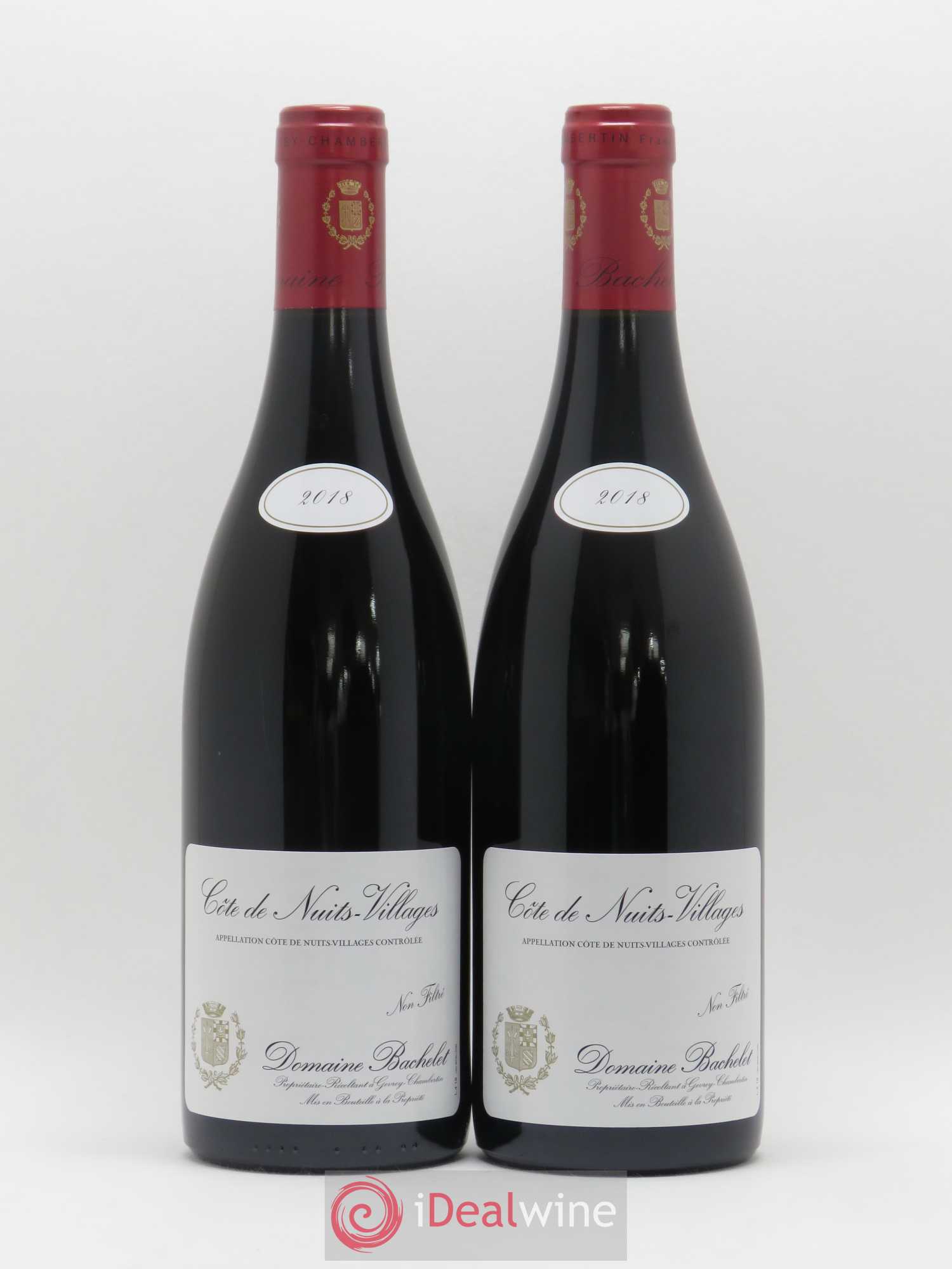 Côte de Nuits-Villages Denis Bachelet (Domaine) 2018 - Lot de 2 bouteilles - 0
