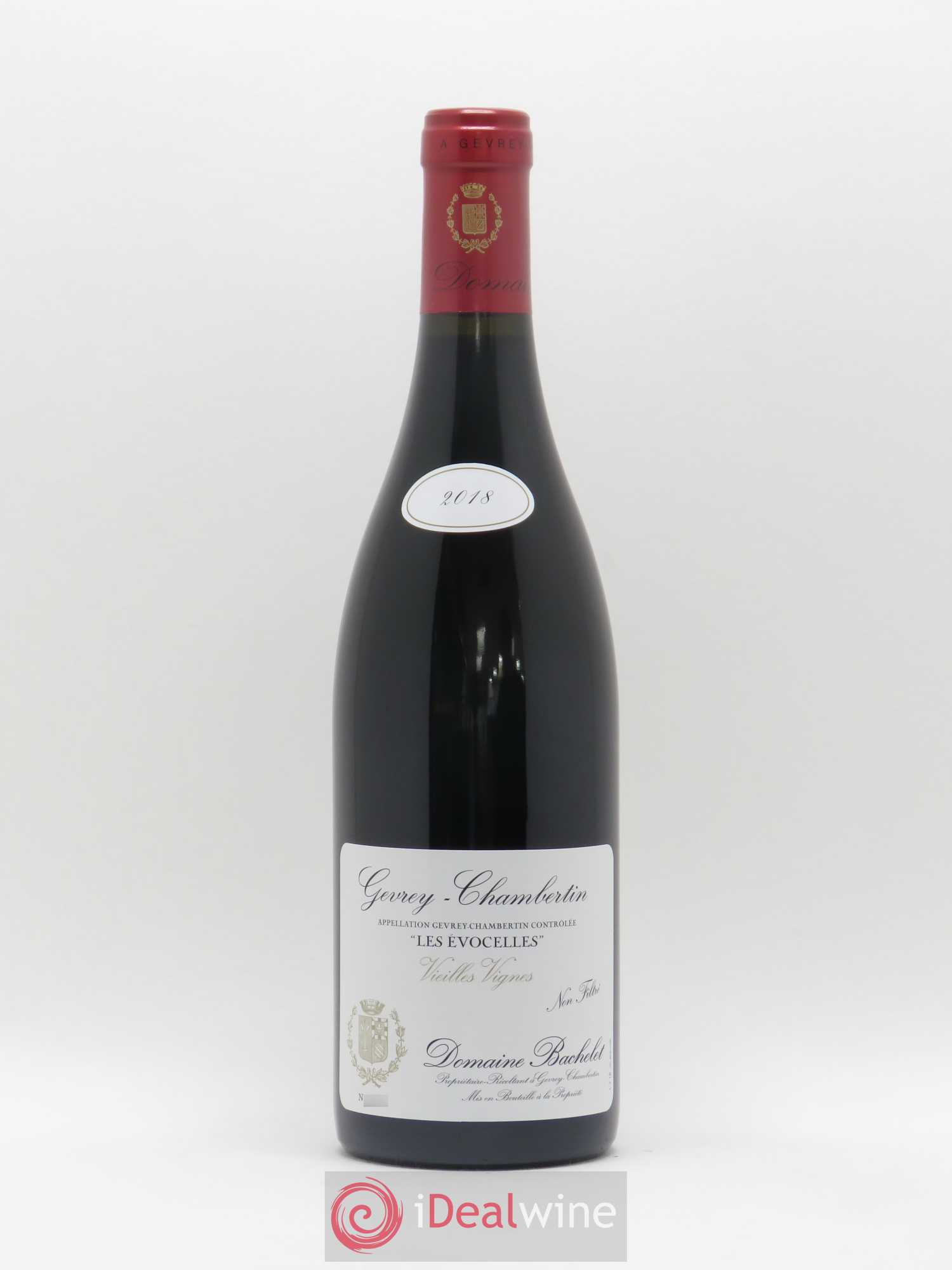 Gevrey-Chambertin Les Evocelles Vieilles Vignes Denis Bachelet (Domaine) 2018 - Lot de 1 bouteille - 0