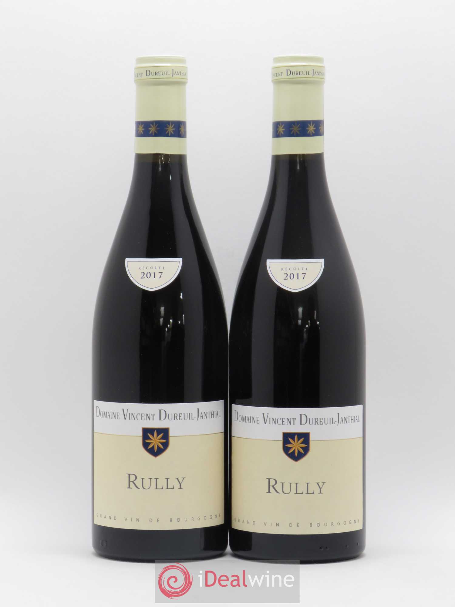 Rully Vincent Dureuil-Janthial 2017 - Lot de 2 bouteilles - 0