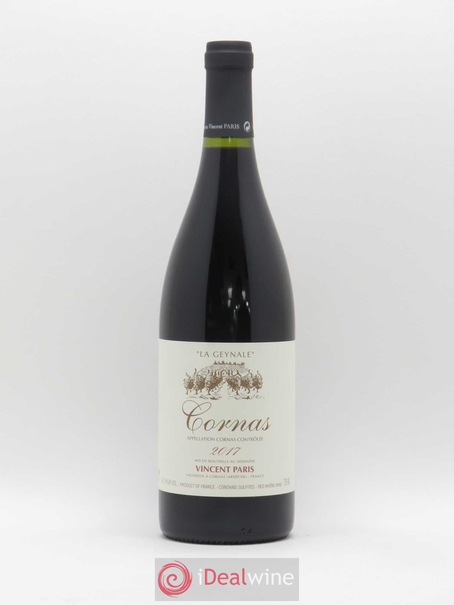 Cornas La Geynale Vincent Paris 2017 - Lot de 1 bouteille - 0