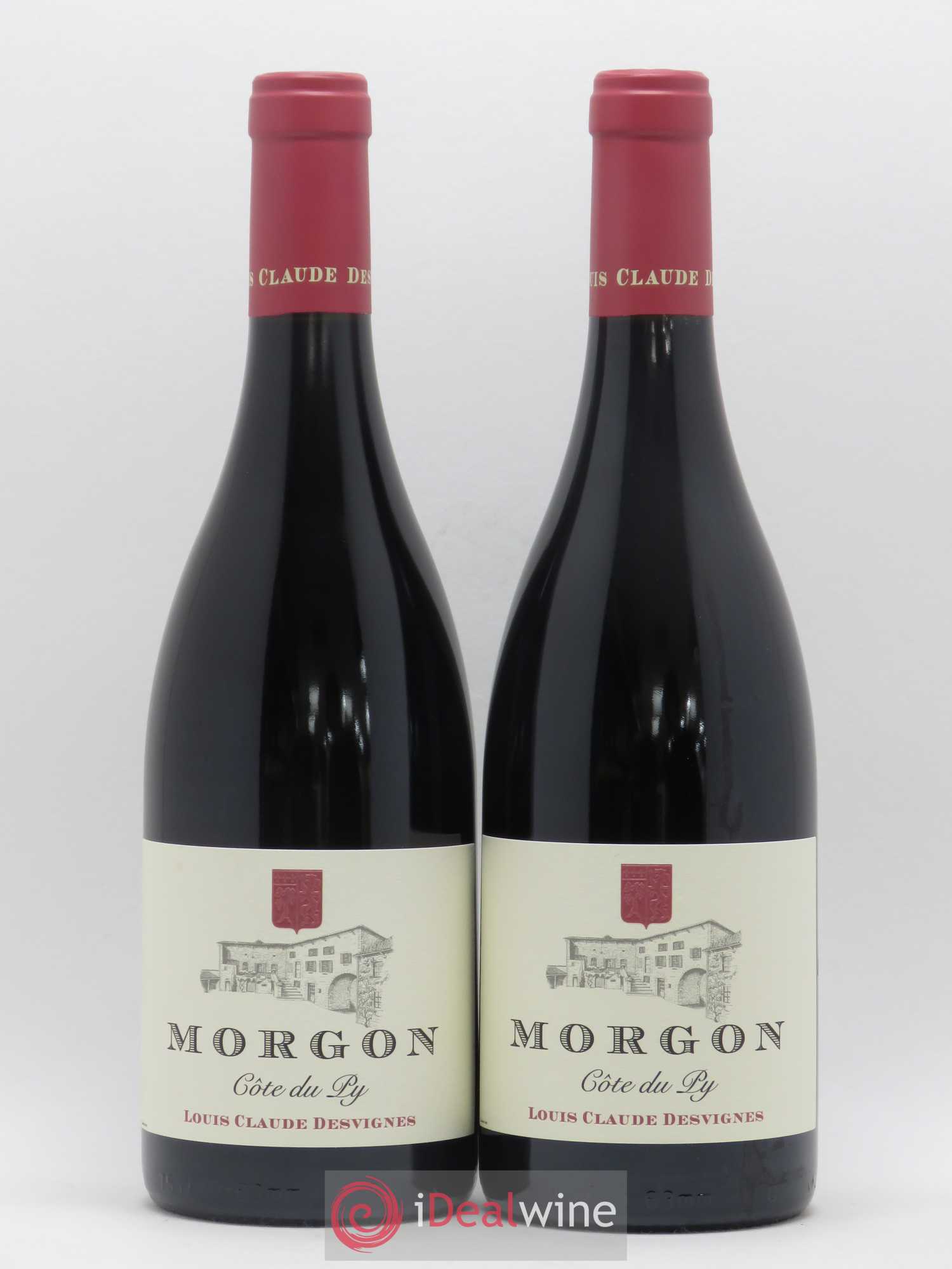 Morgon Côte du Py Louis-Claude Desvignes (sans prix de réserve) 2018 - Lot de 2 bouteilles - 0