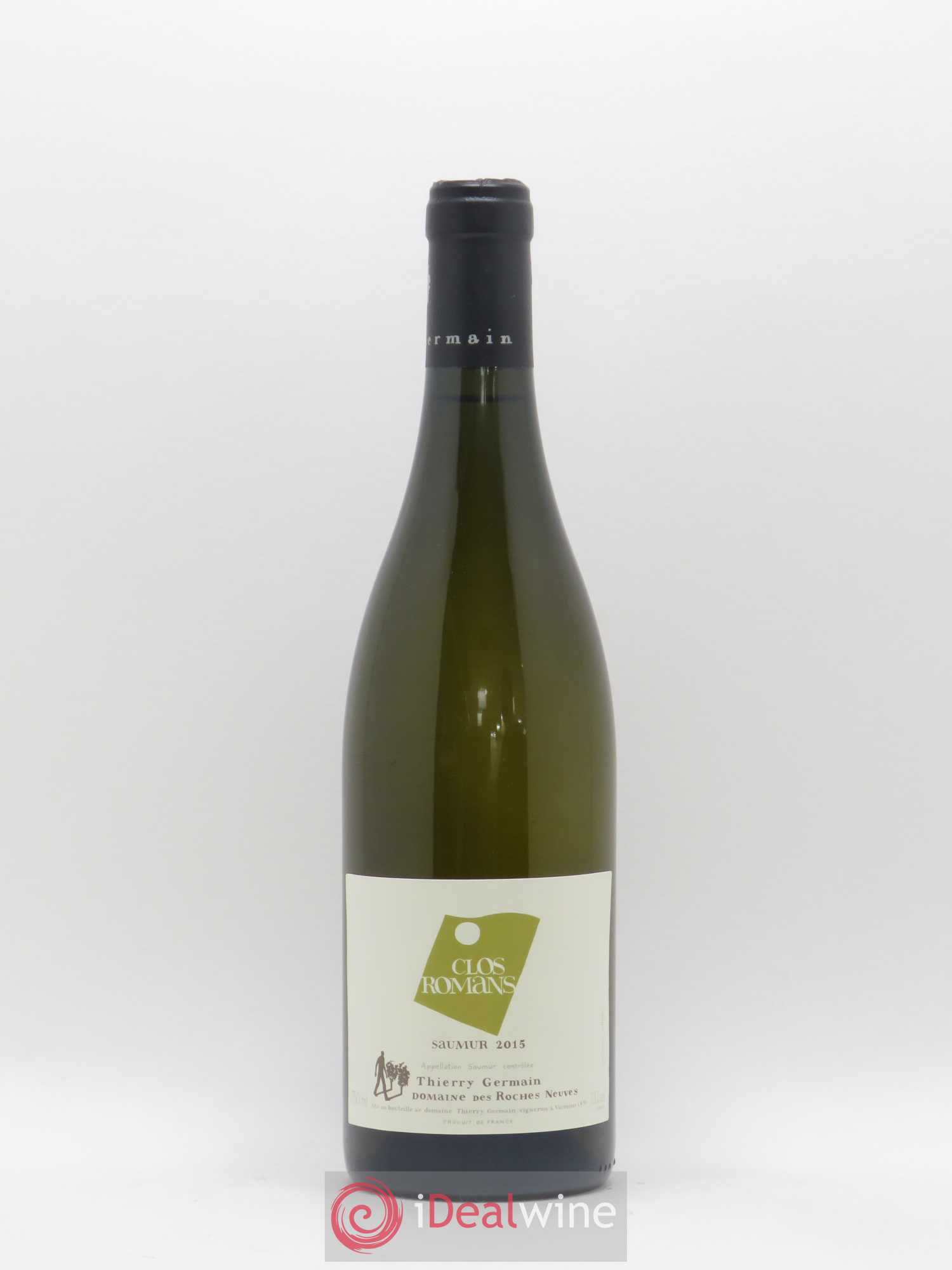 Saumur Clos Romans Domaine des Roches Neuves - Thierry Germain 2015 - Lot de 1 bouteille - 0