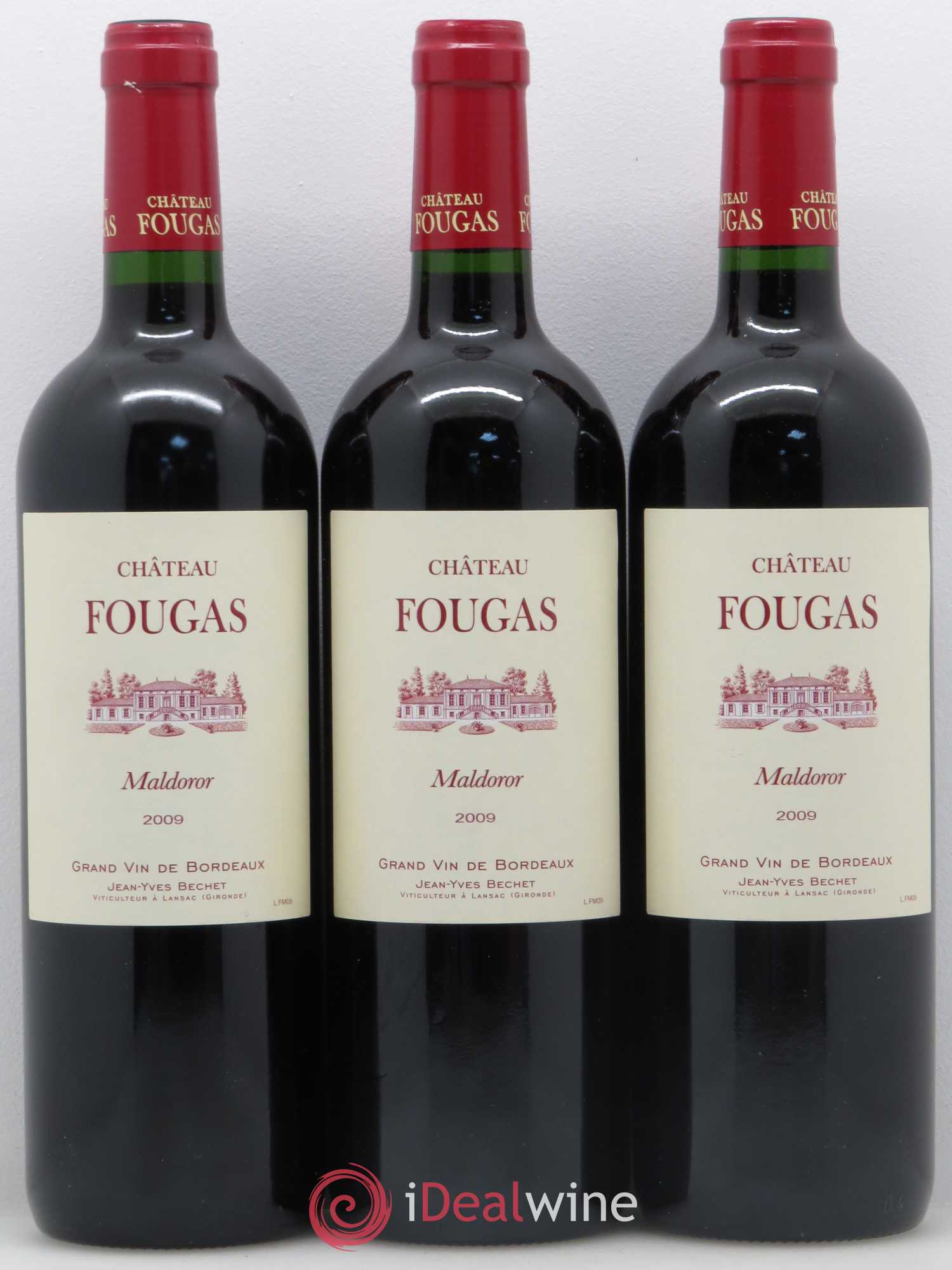 Château Fougas Maldoror (sans prix de réserve) 2009 - Lot de 3 bouteilles - 0
