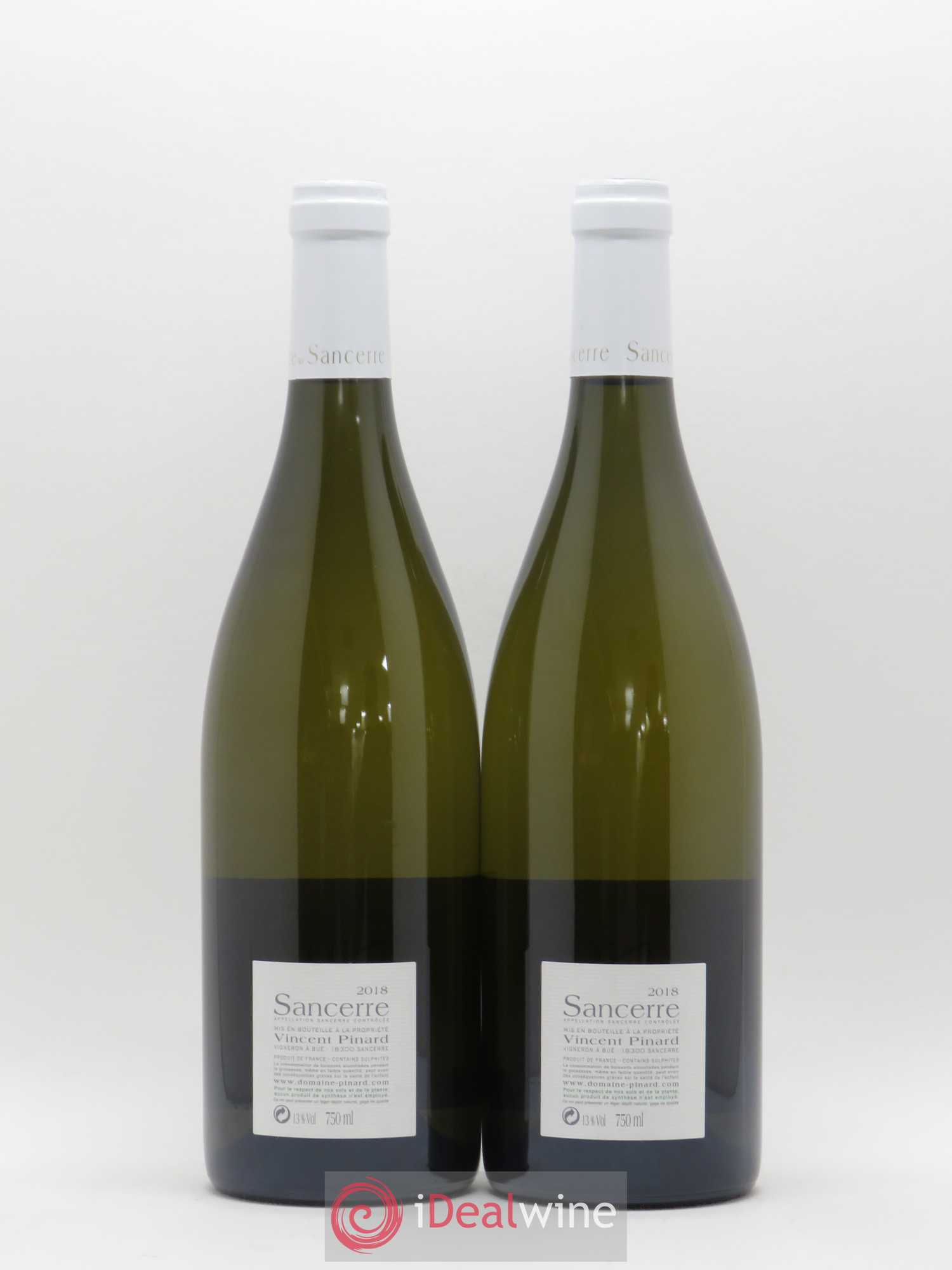 Sancerre Nuance Vincent Pinard 2018 - Lot de 2 bouteilles - 1